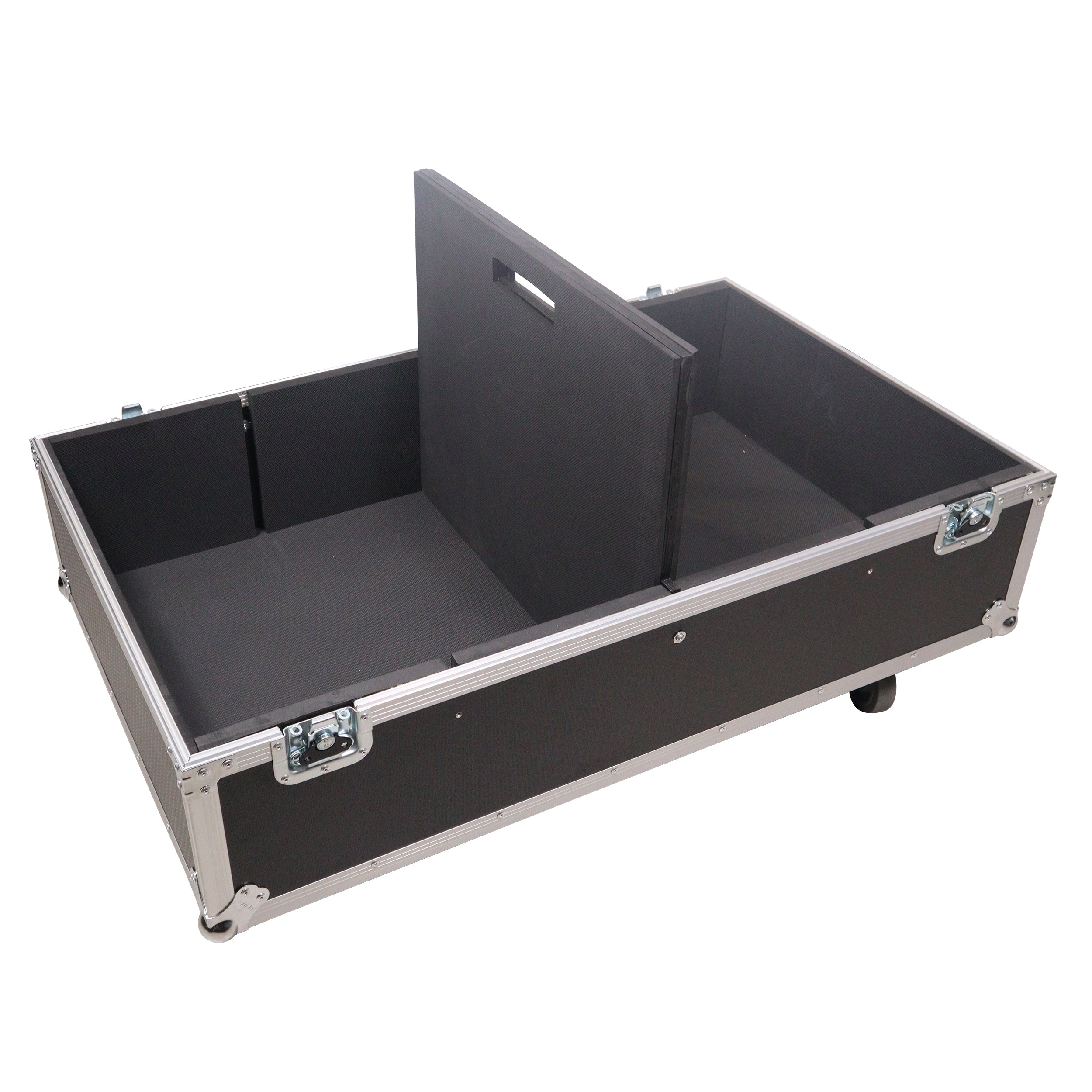 ProX XS-SP2X231813W, Universal ATA Dual Speaker Flight Case for 2x RCF NX12-SMA Turbosound TFM122m Speaker and Similar Sizes by ProX Cases