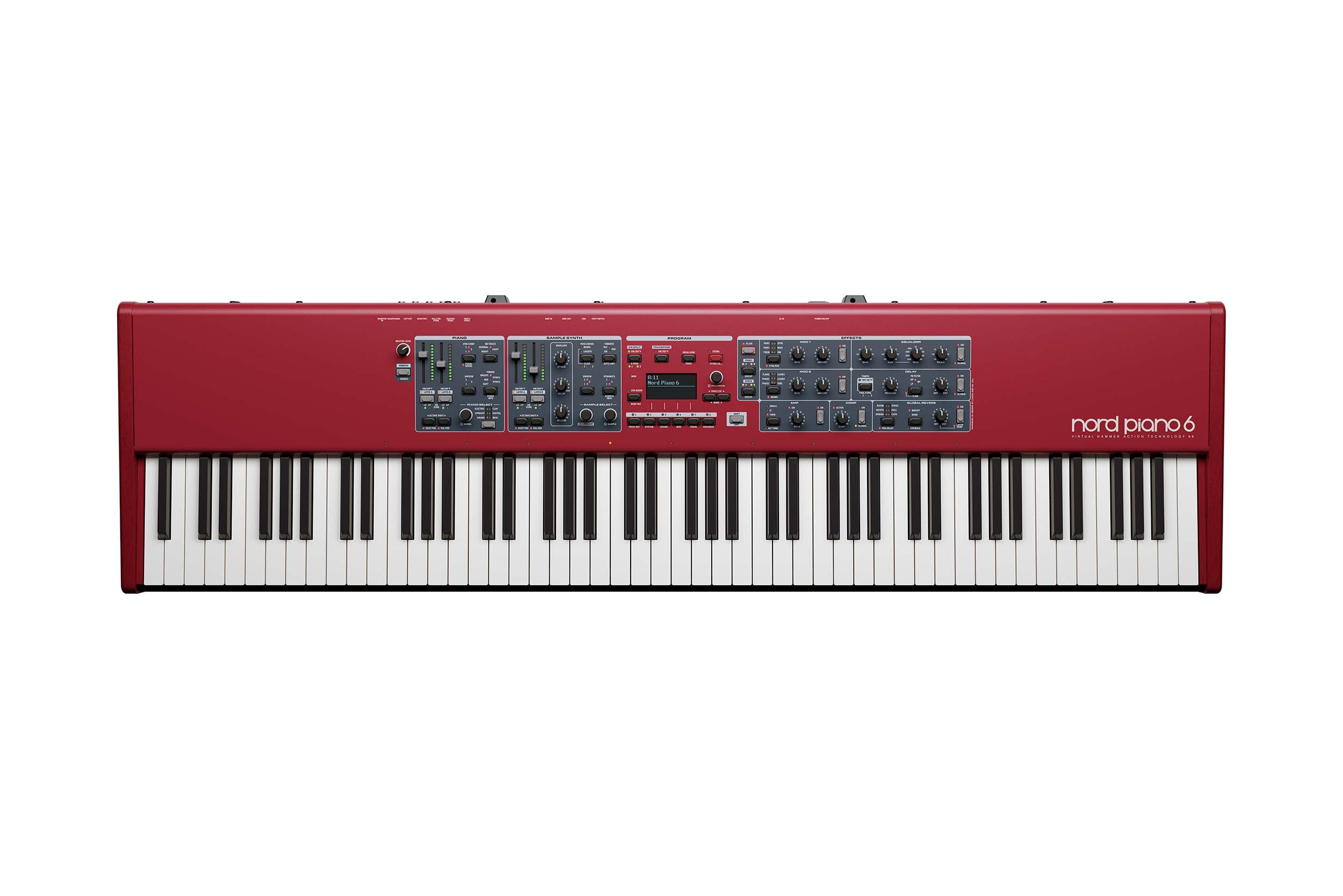 Nord Piano 6, Professional Stage Piano with Triple Sensor Keybed and Advanced Sound Creation by Nord