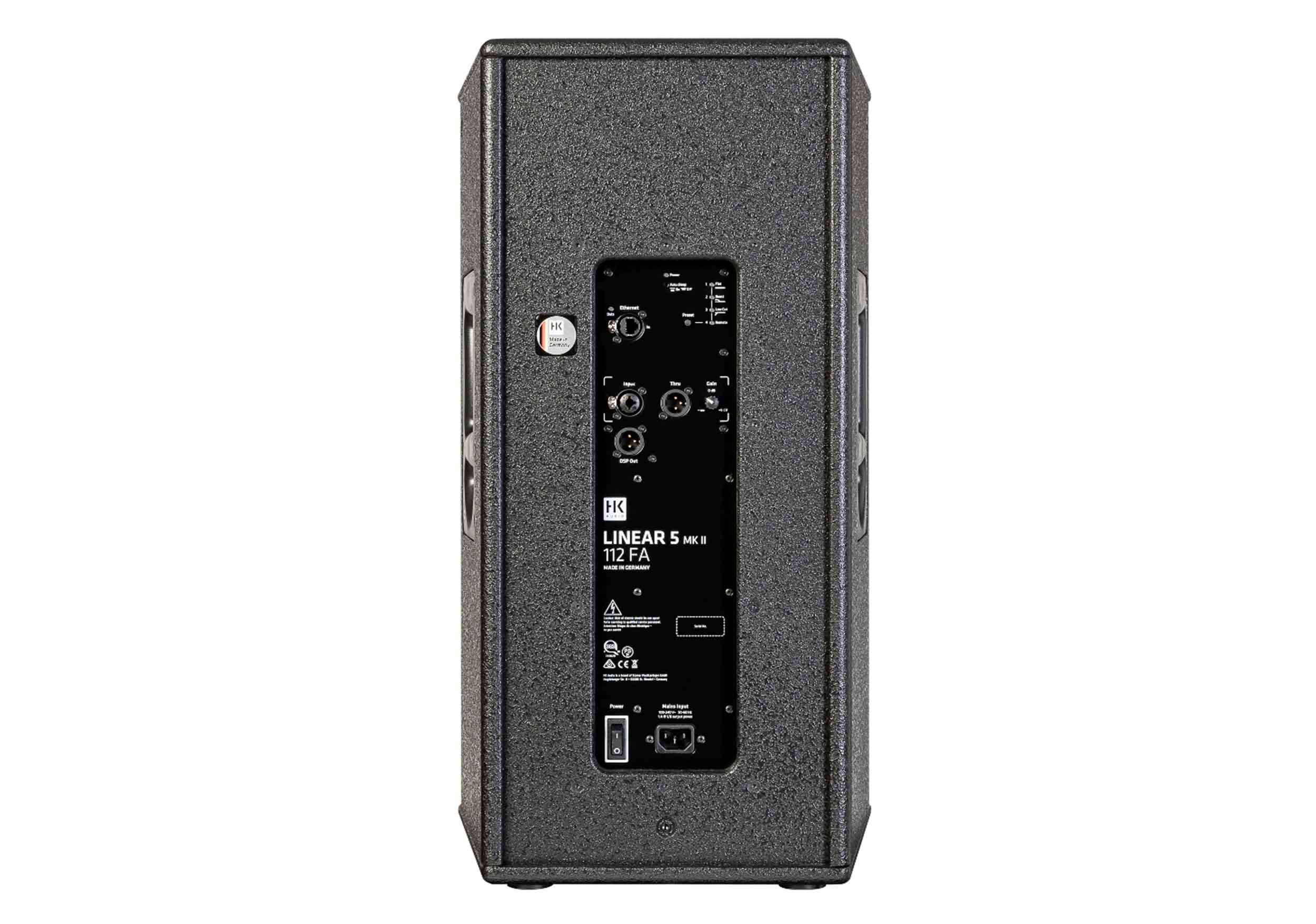 HK Audio LINEAR-5-MK2-112-FA-U, Compact 12" 1200W Bi-Amped Full-Range Loudspeaker with Advanced DSP by HK Audio