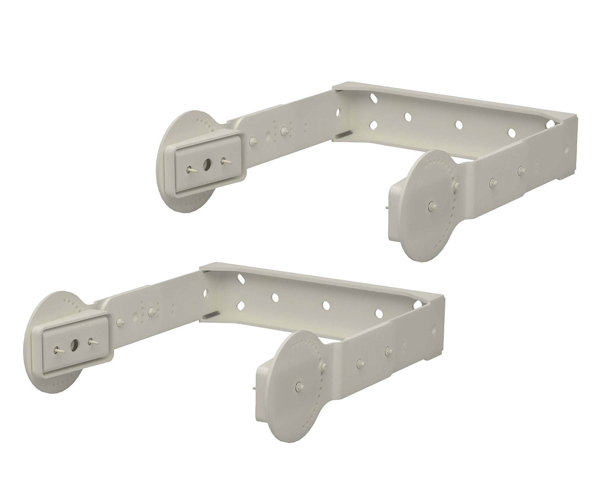 RCF V-BR 007 W, Pair of Brackets for Vertical Wall Mounting of 10-Inch Compact M 10 Cabinets - White by RCF
