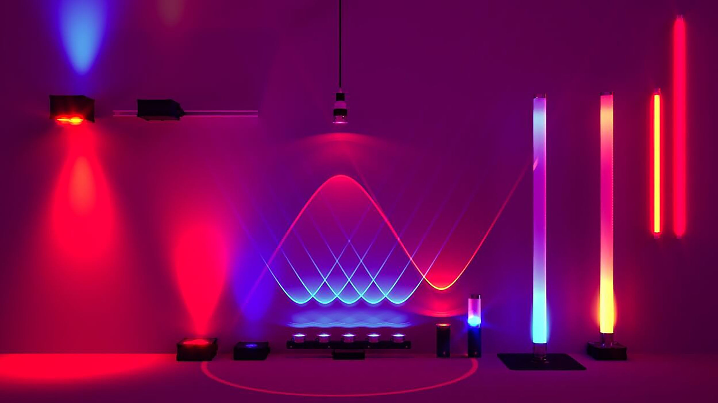 Ape Labs Mini 2.0 IP LED Par Light with Wireless Control and IP65 Rating by Ape Labs