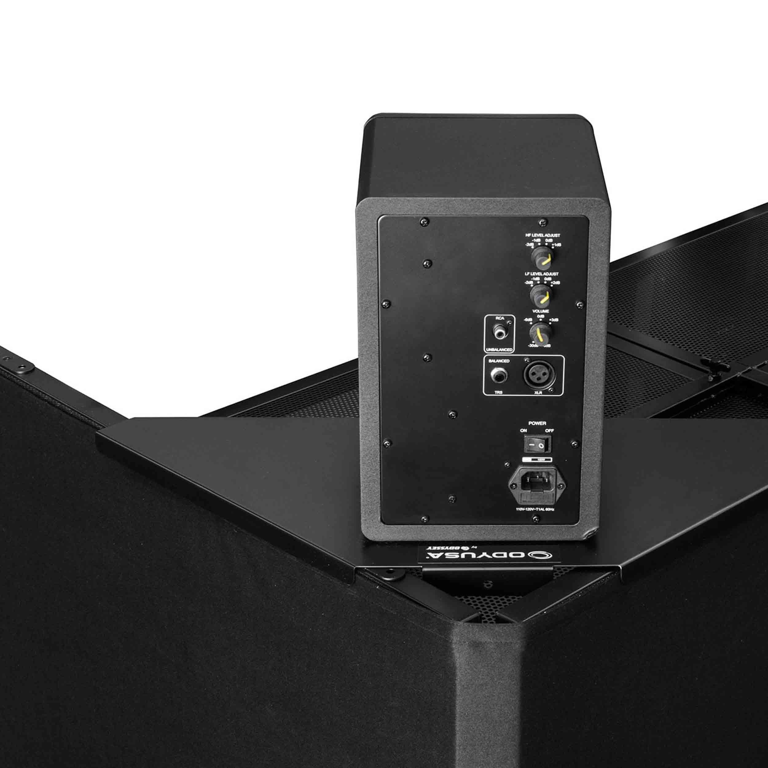 B-Stock Scratch & Dent: Odyssey DJBOOTHSHELF, Corner Shelf for Pro DJ Booth by Odyssey