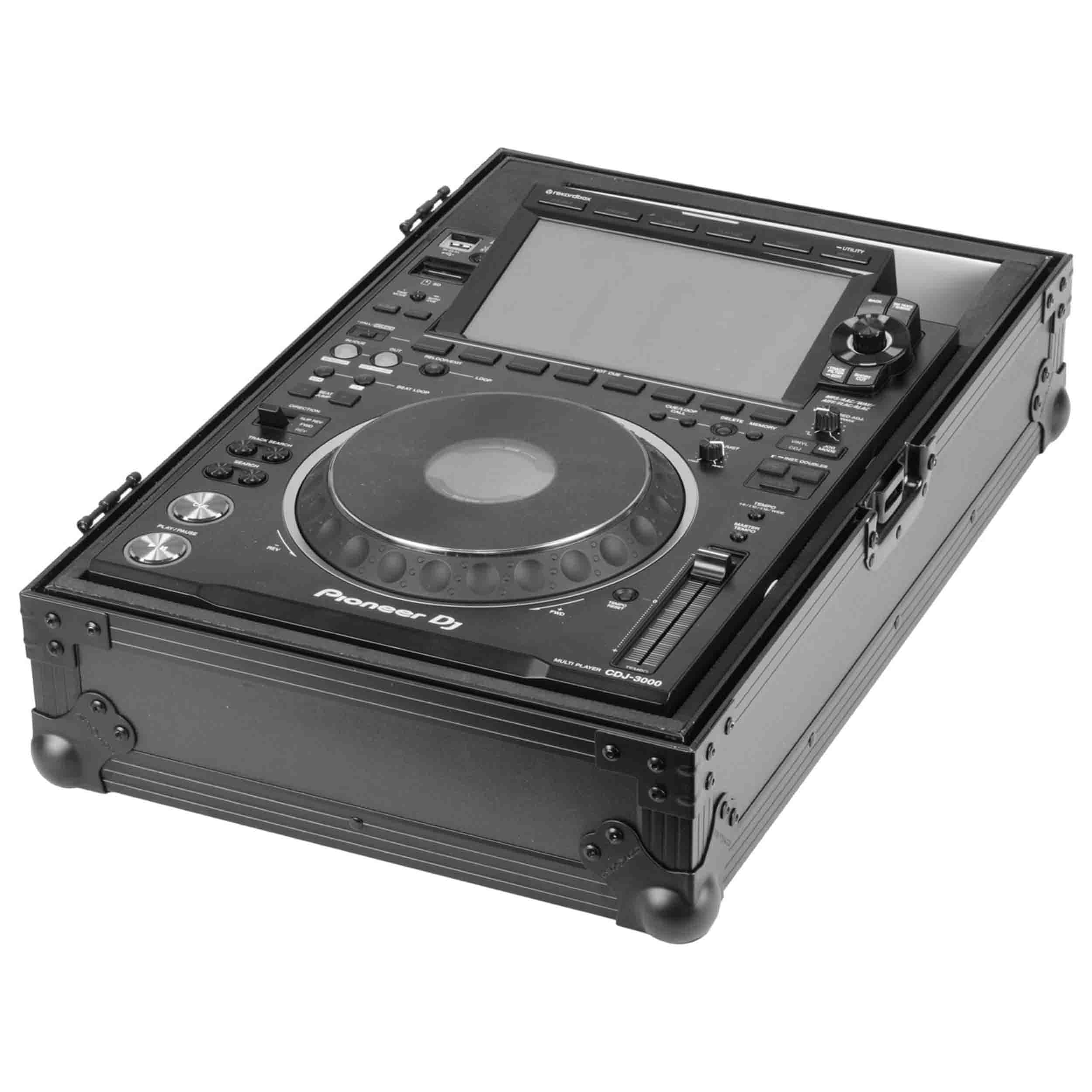 Odyssey FFXCDJ3000BL, Flight FX Case for LED Black Label Pioneer DJ CDJ-3000 Multi Player by Odyssey
