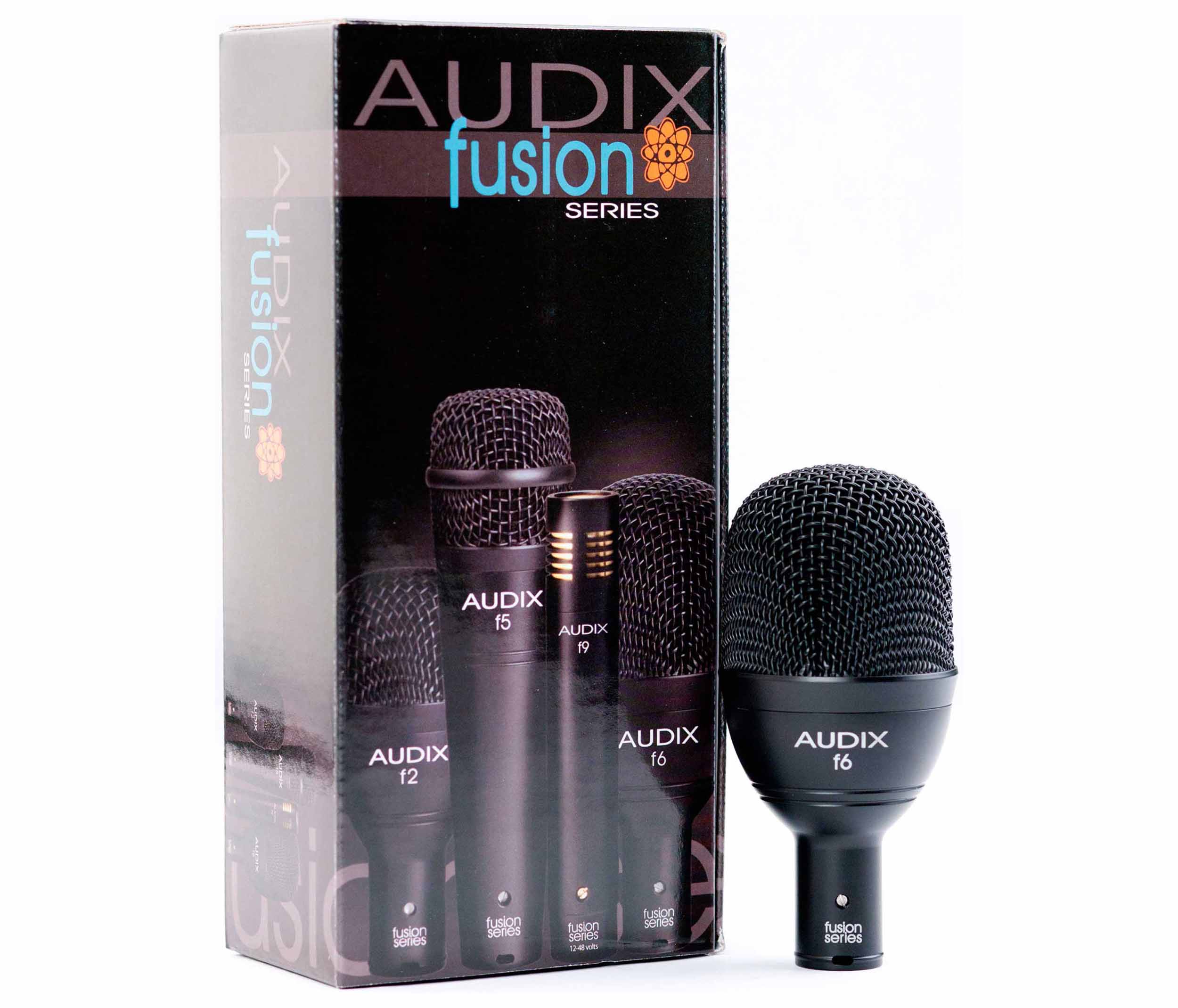 Audix F6 Hypercardioid Dynamic Kick Drum Microphone by Audix