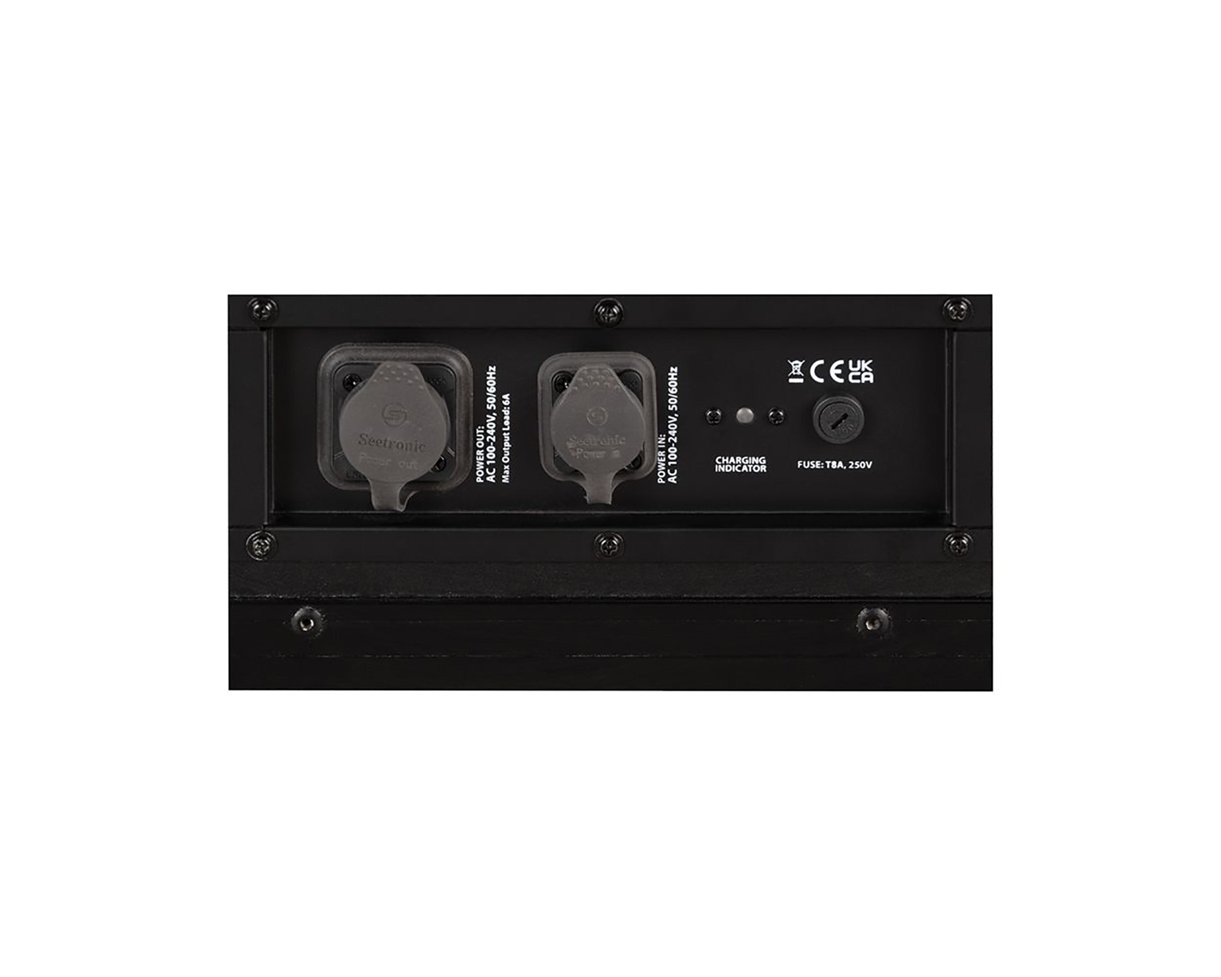 ADJ ElectraPix Par 7 Pak, Battery Powered, Wireless DMX LED Pars with Robust Road Case by ADJ