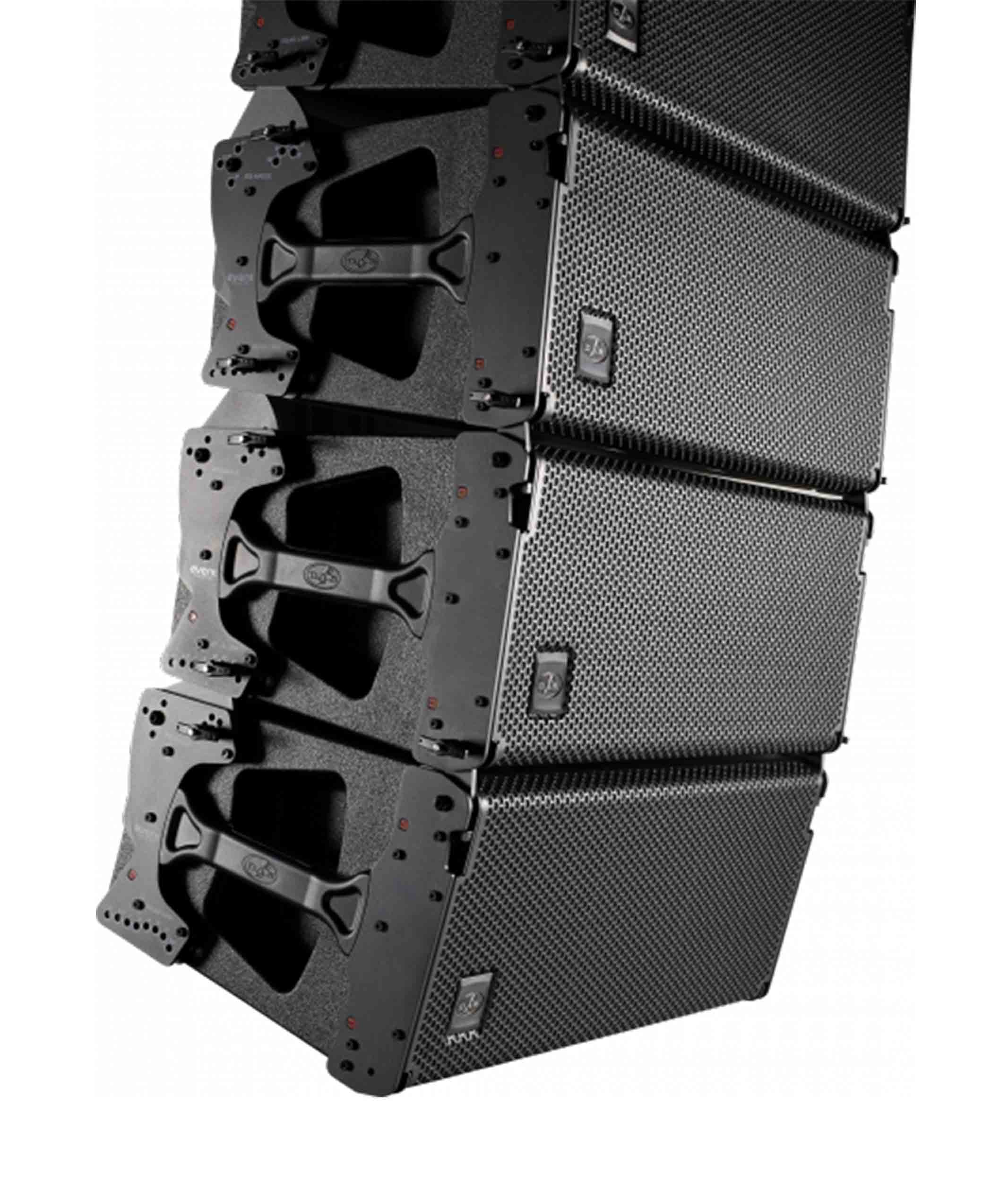 DAS Audio EVENT-208A 3-Way Powered Line Array Loudspeakers - Black by DAS Audio