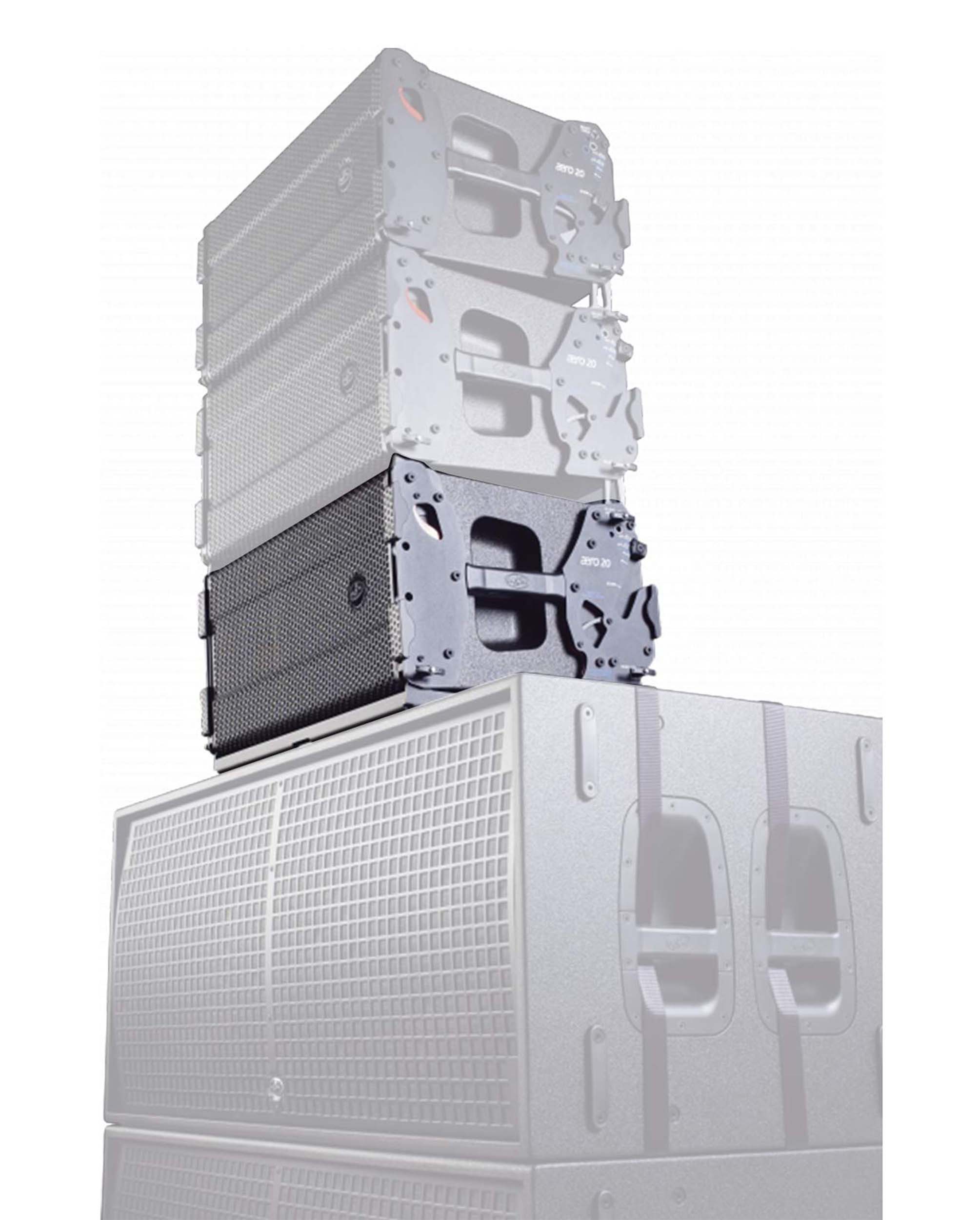 DAS Audio AERO-20A, 12-Inch 2-Way Active Line Array System - Black by DAS Audio