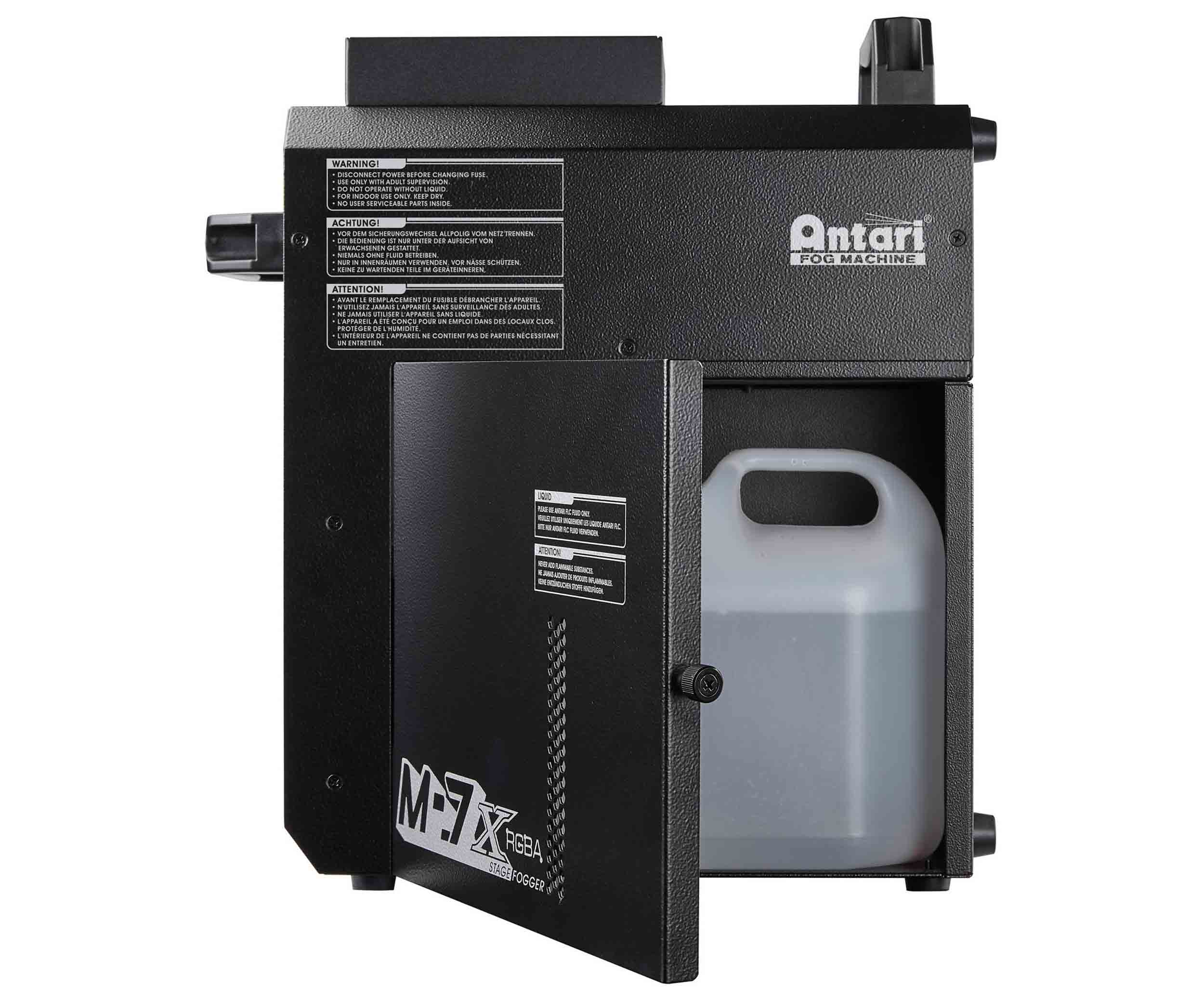 Antari M-7X RGBA LED Multi-Position Fogger with Powerful 35’ Upshot Burst by Antari