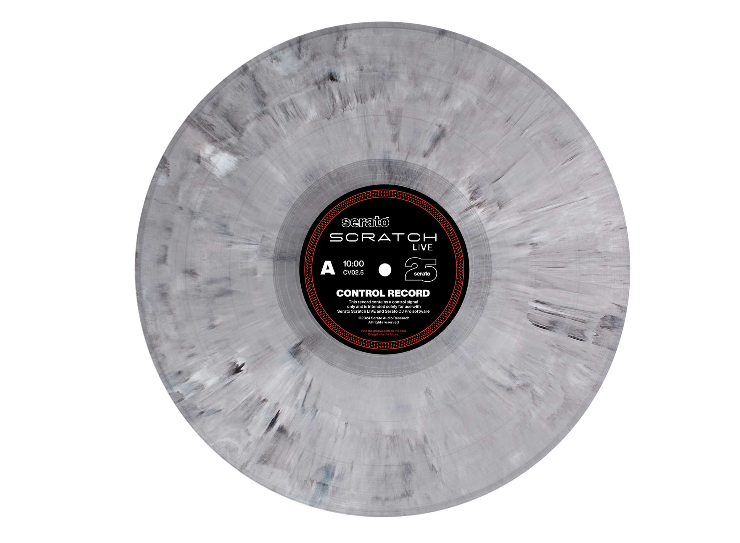 Serato SCV-SP-ANN-25, 25th Anniversary Scratch Live Control Vinyl - Blind Box Color Received Is Random by Serato