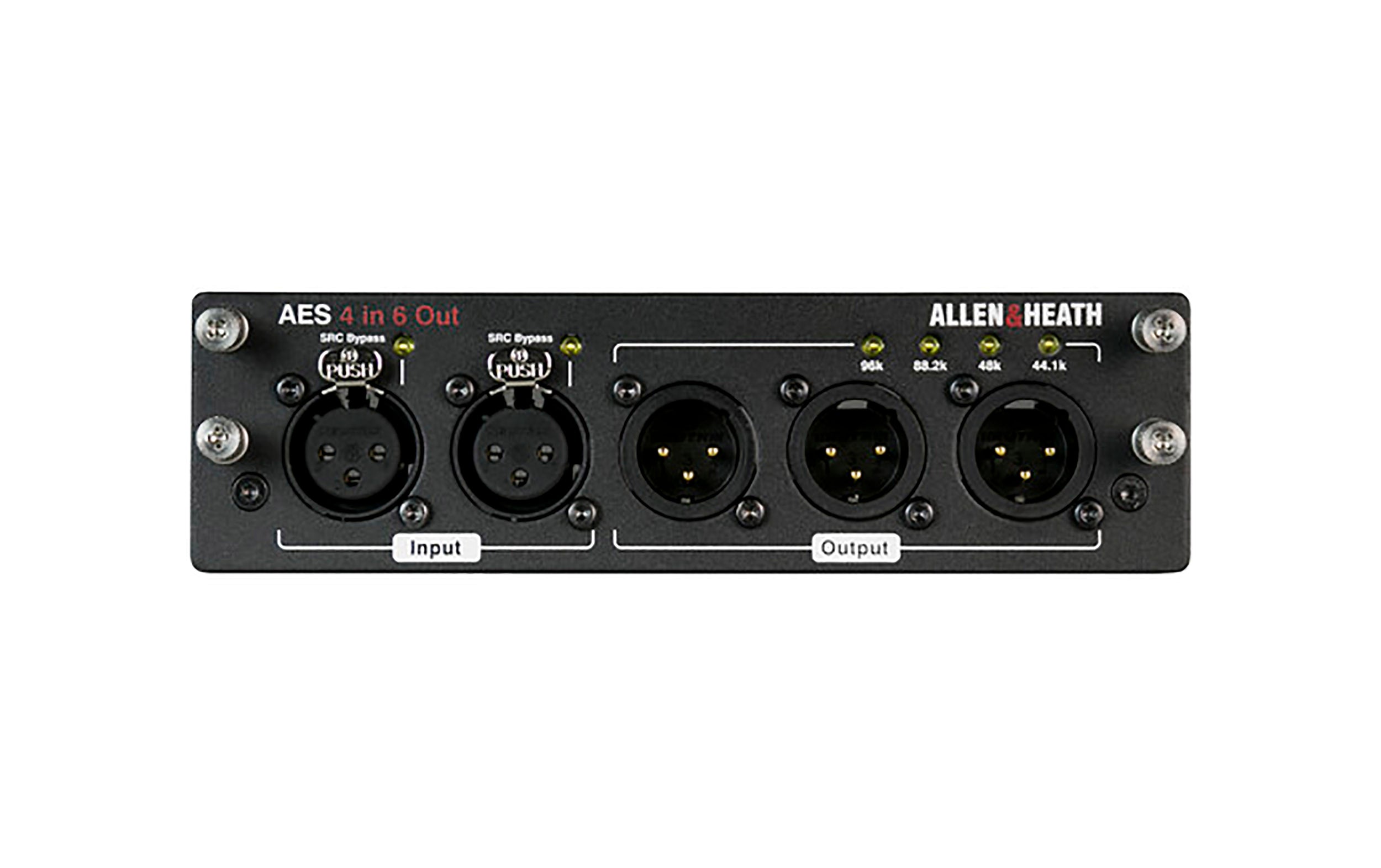 Allen & Heath AH-M-DL-AES4I6O-A Module with 4 Inputs/6 Outputs and SRC - 32 kHz - 192 kHz by ALLEN & HEATH