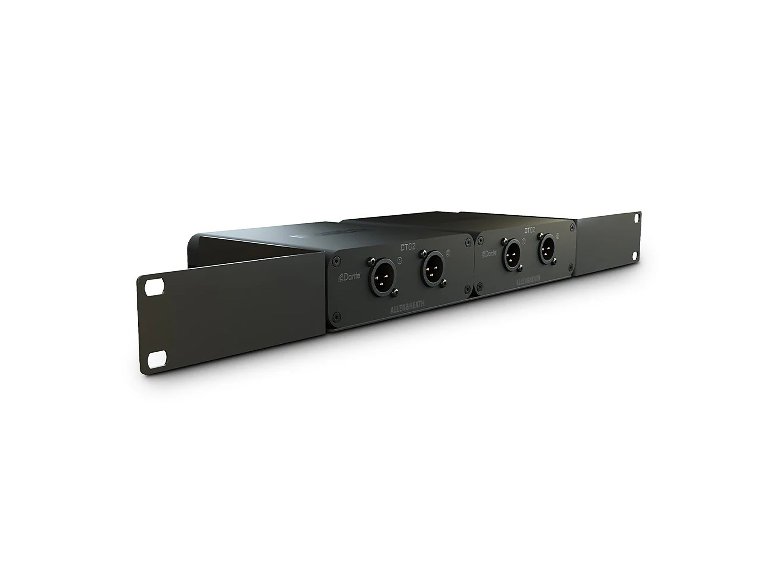 Allen and Heath AH-DT-RK19, 1RU Rack Mounting Kit for DT02, DT20, and DT22 Interfaces - 19 Inch by ALLEN & HEATH