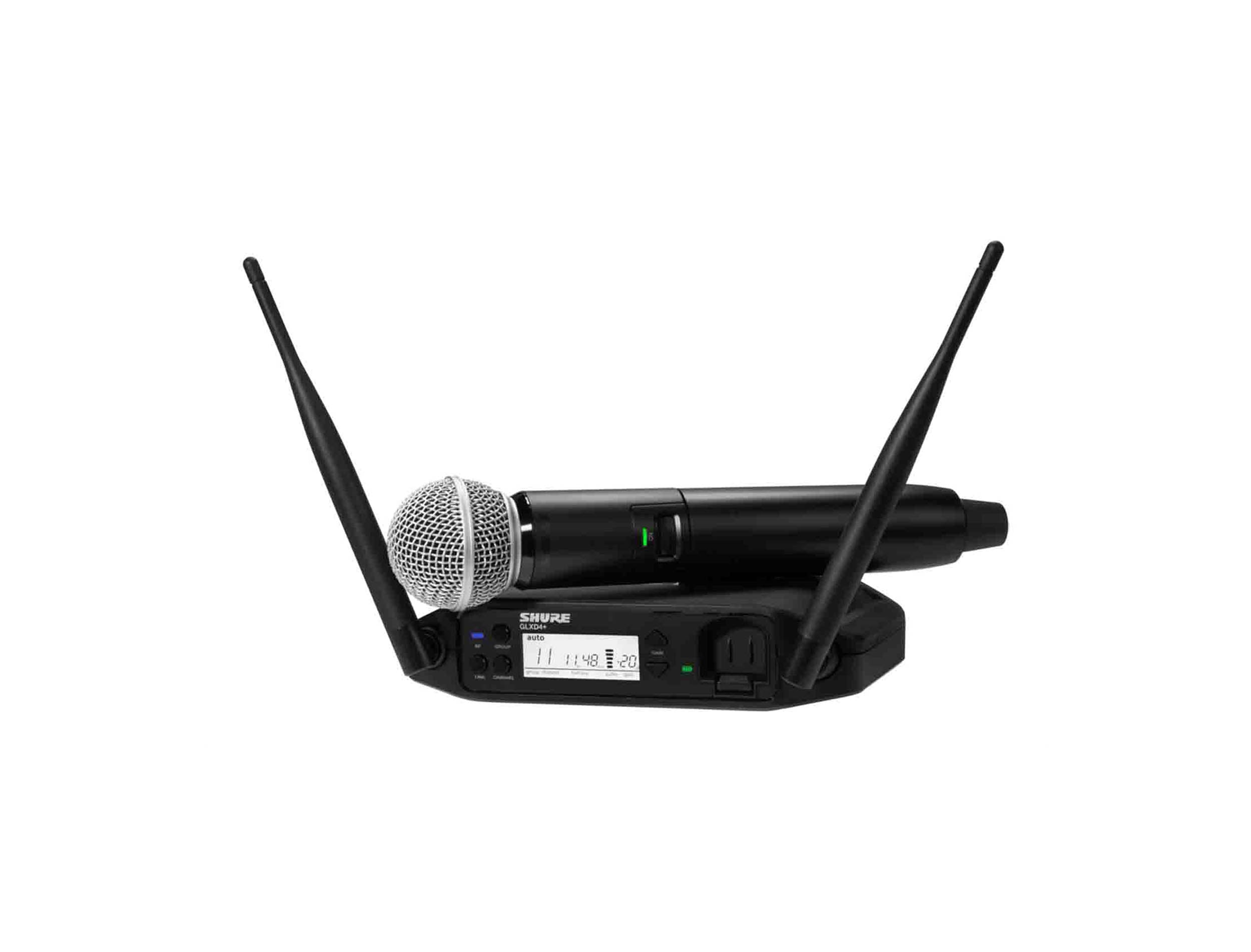 Shure GLXD24+/SM58-Z3 Digital Wireless Handheld System with SM58 Vocal Microphone by Shure