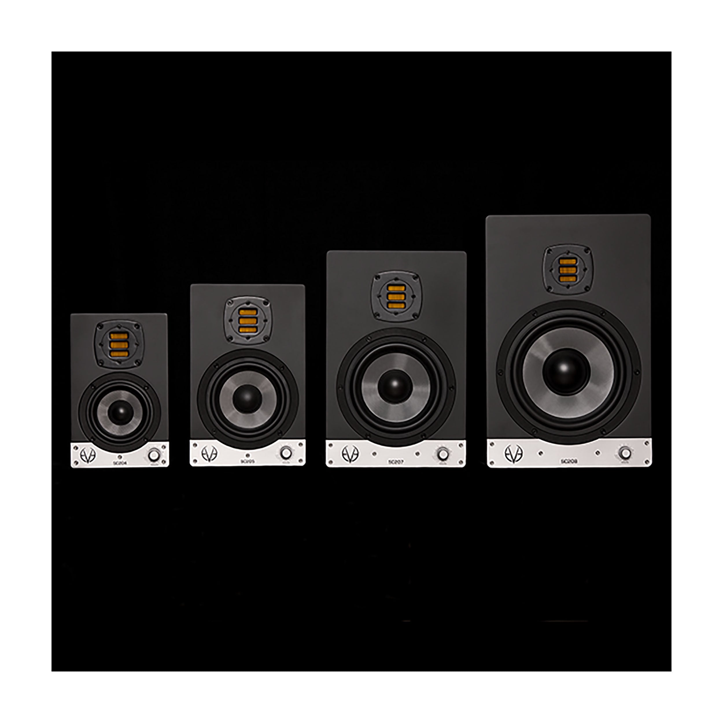 Eve Audio SC204, 2-Way AMT 100-Watt Active Monitor - 4 Inch by EVE Audio