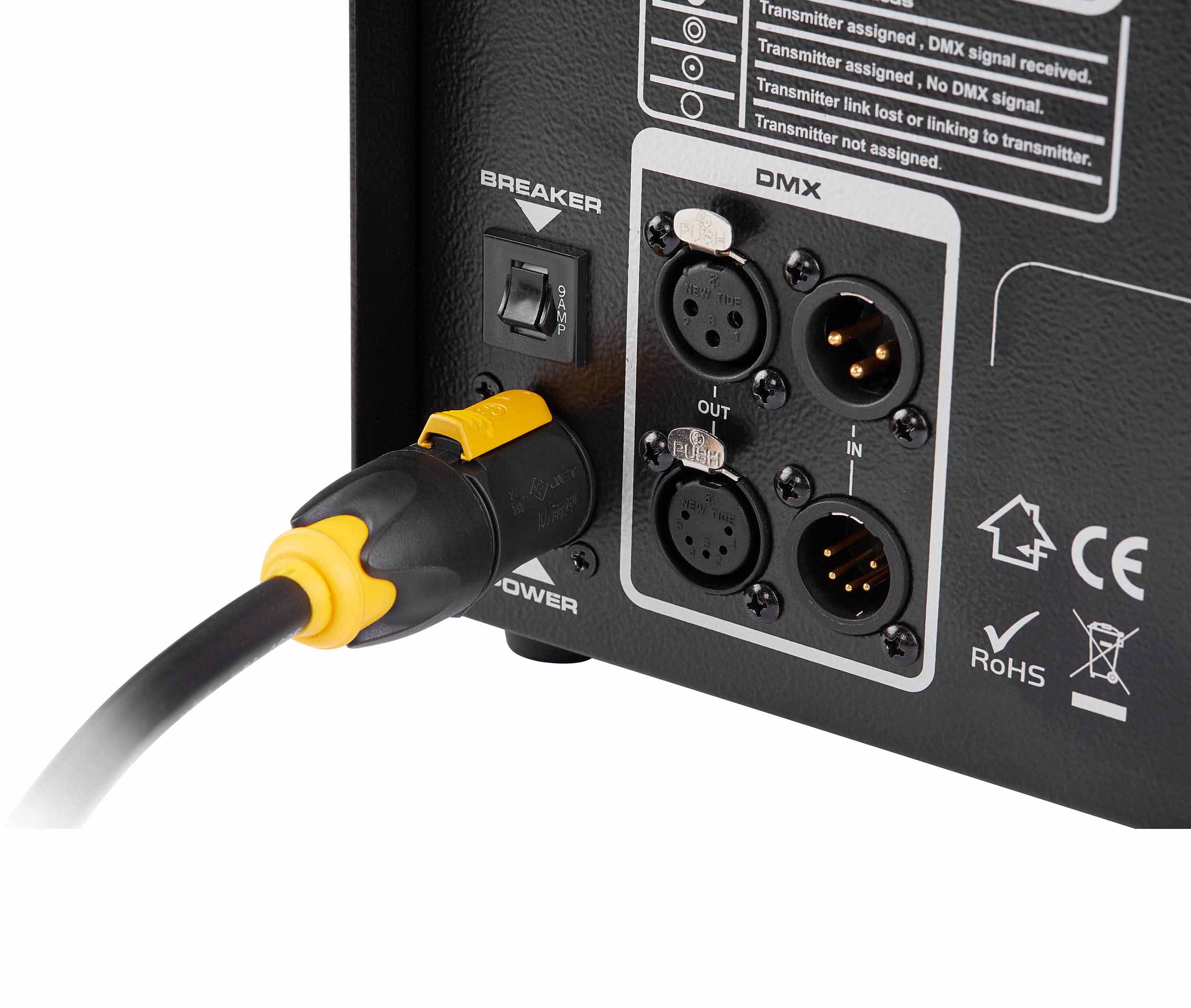 Antari M-7X RGBA LED Multi-Position Fogger with Powerful 35’ Upshot Burst by Antari