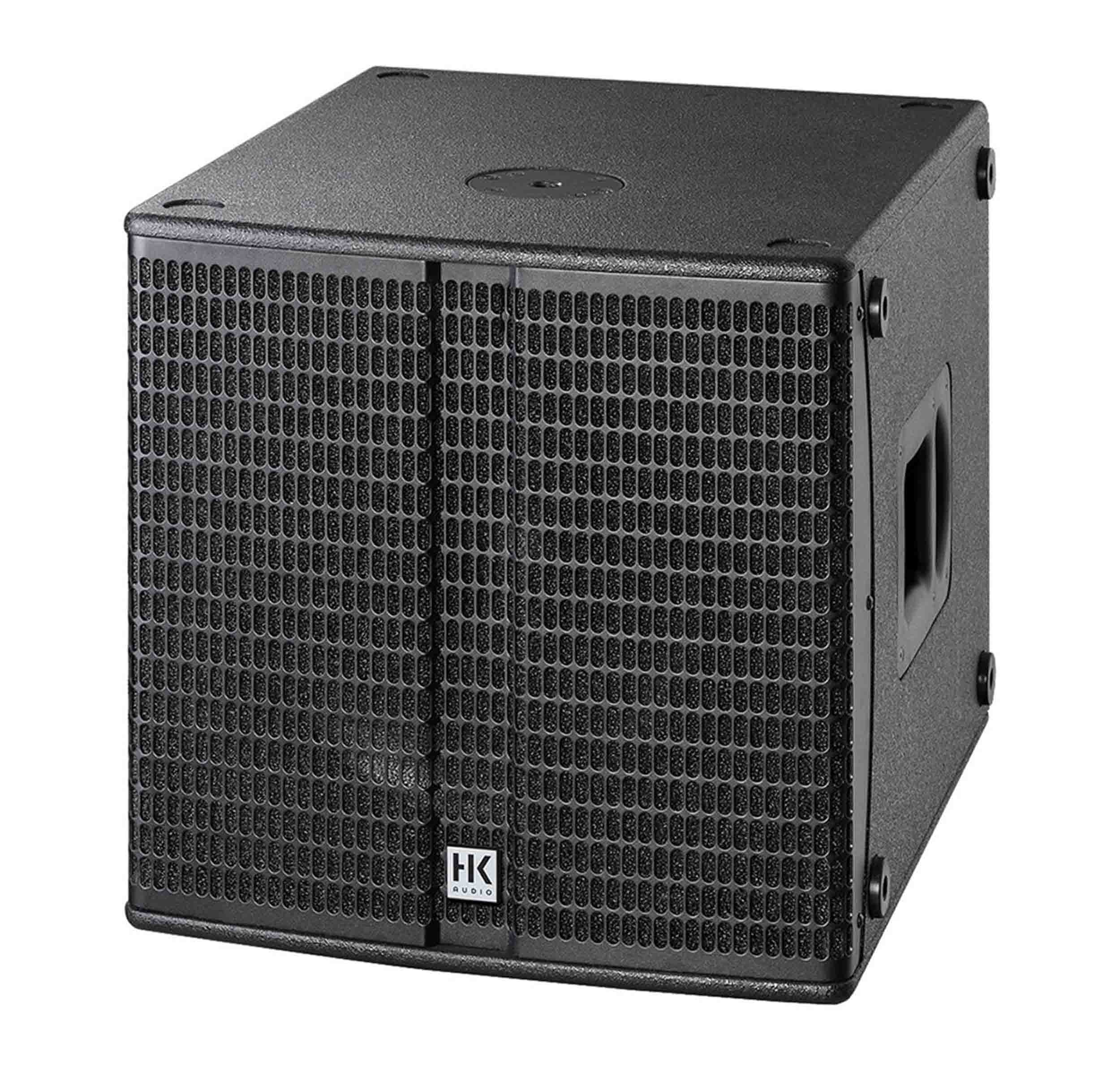 HK Audio LINEAR-SUB-1500-A, 15" Powered Bass Reflex Subwoofer - 1200W by HK Audio