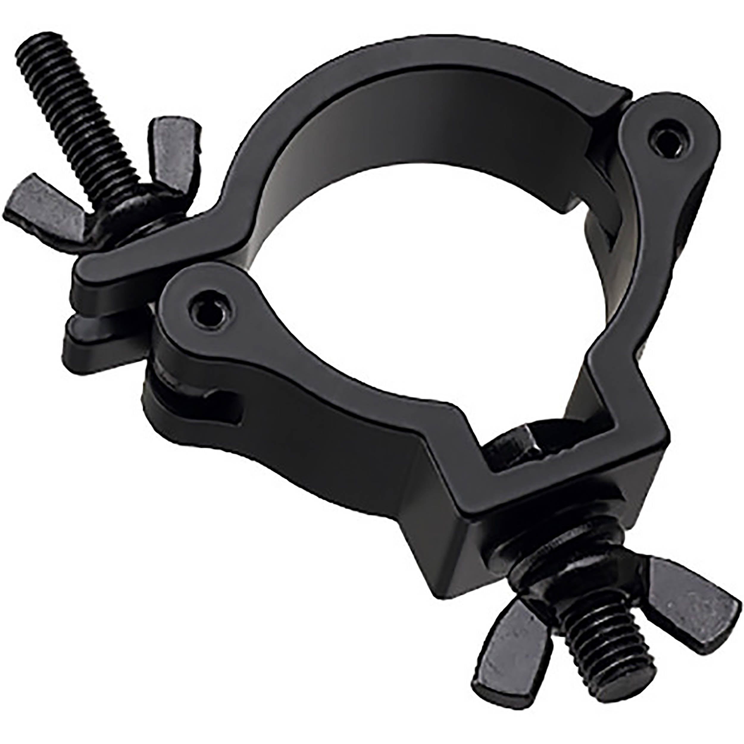 Odyssey LACMS30B, Aluminum Medium-Duty Clamp In Black with A Hex Bolt And Standard Wing Nut by Odyssey