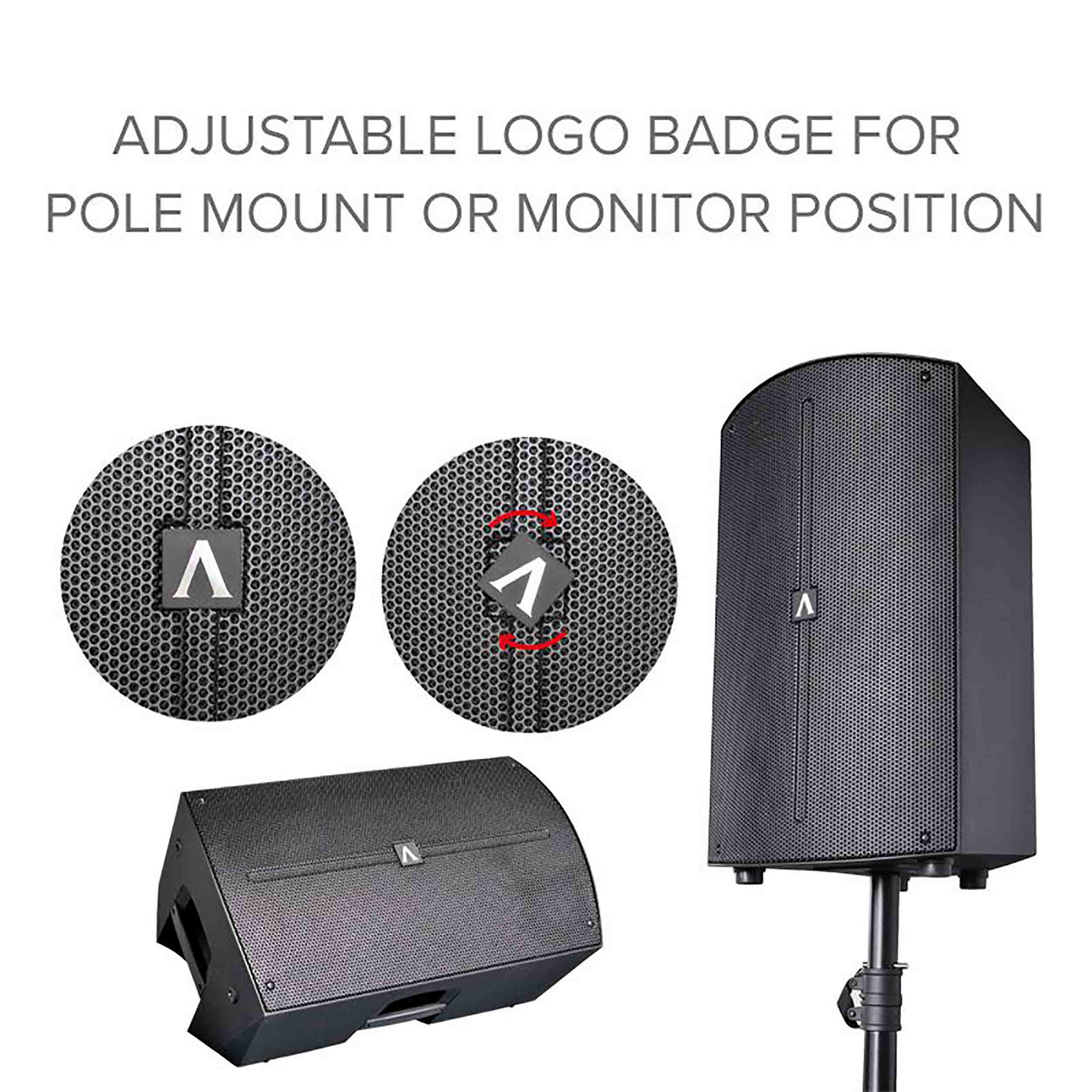 Avante Audio A15X, Achromic X Series 15-Inch 2-Way Active Loudspeaker - Black by Avante