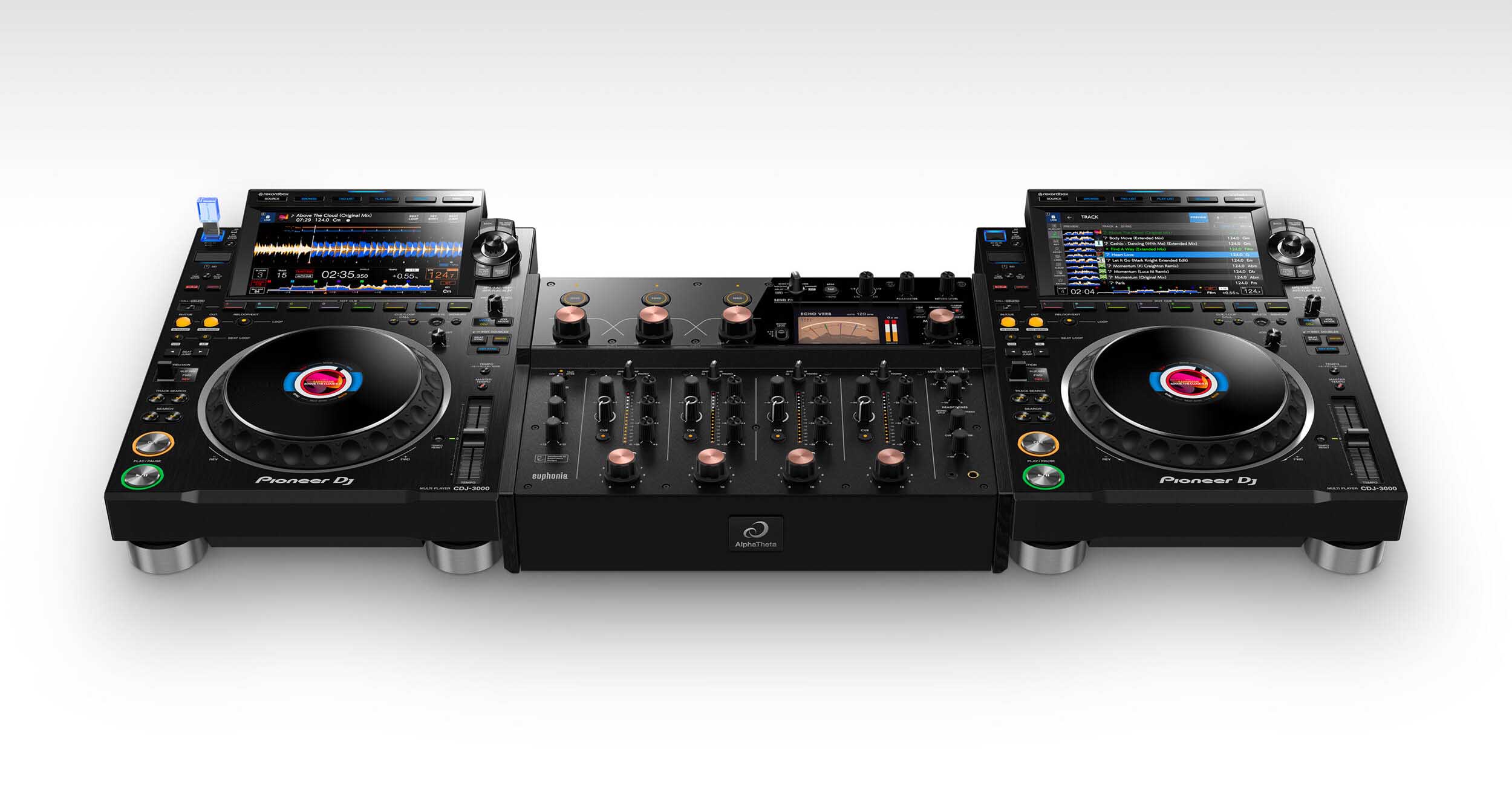 B-Stock: AlphaTheta 4-Channel Pro Rotary Mixer - Euphonia by Alpha Theta