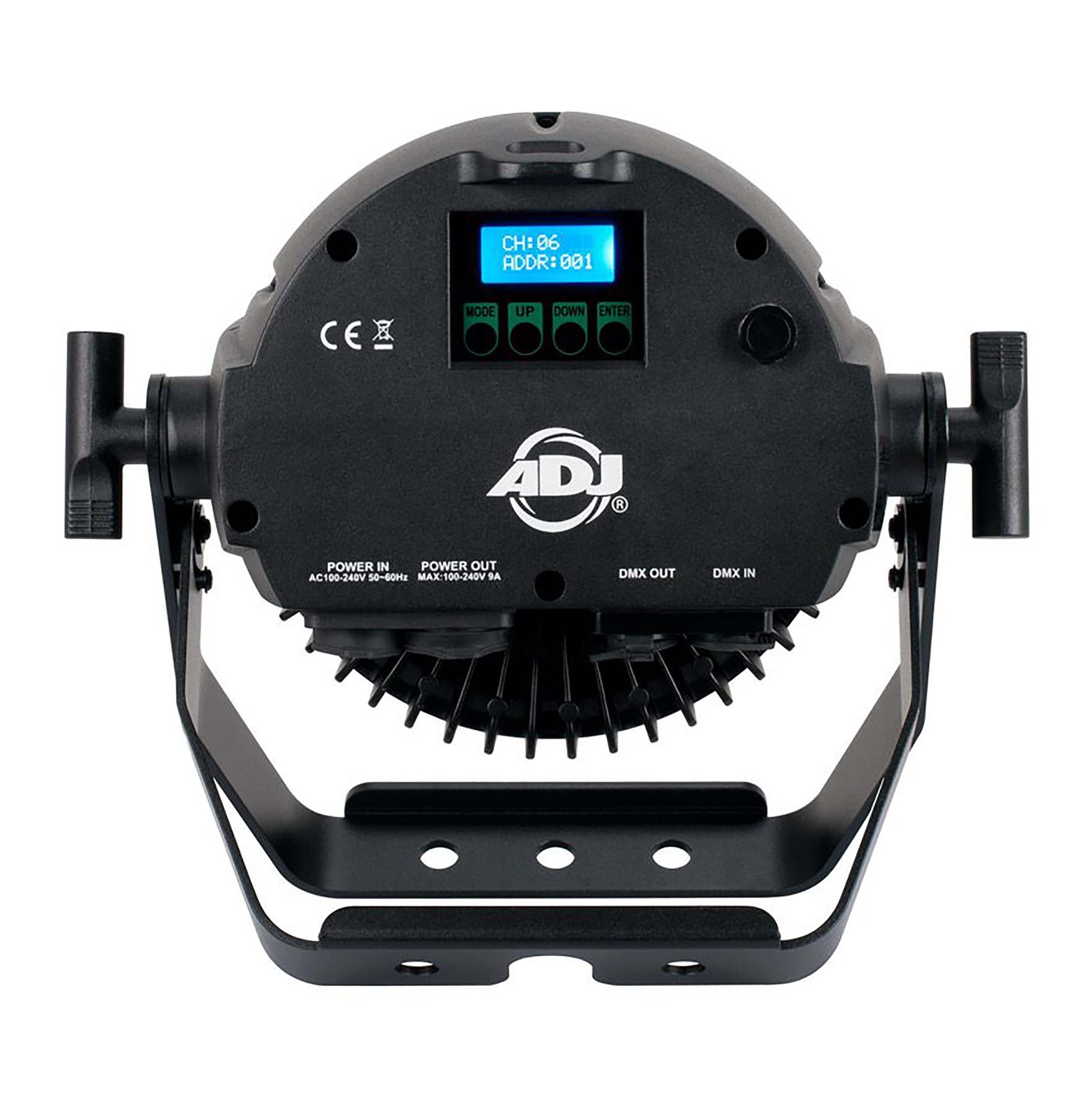 ADJ 12P HEX IP, Heavy-Duty RGBAW+UV LED Wash Light - IP65 Rated by ADJ