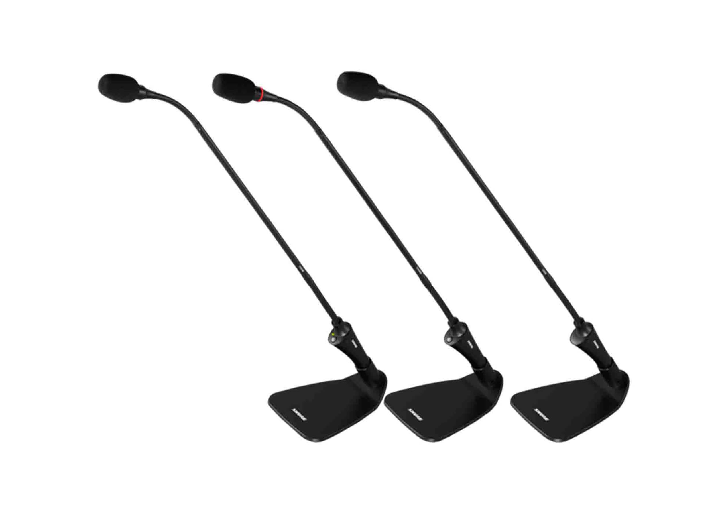 Shure CVG Centraverse Gooseneck Condenser Microphones with Inline Preamplifier by Shure