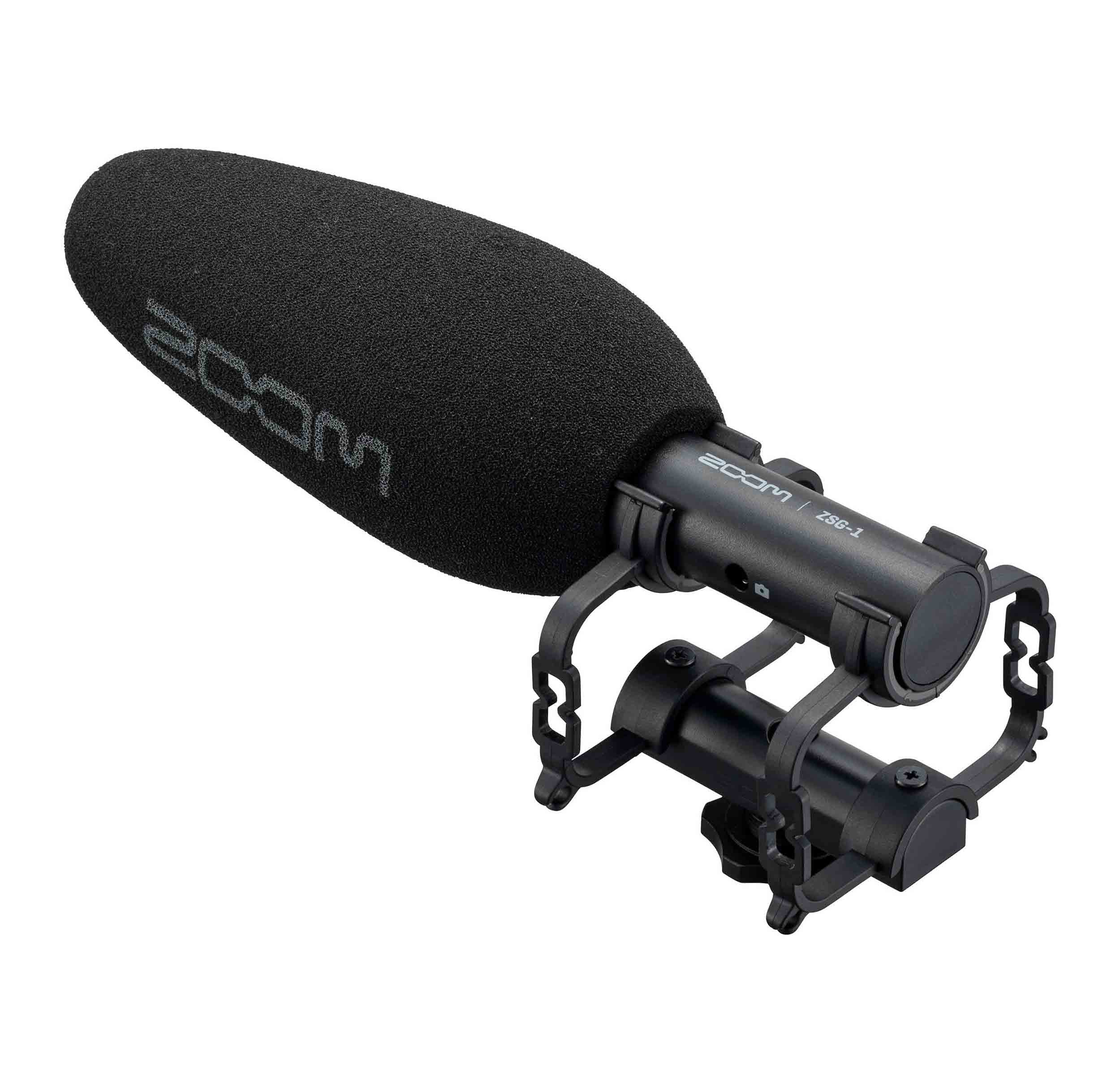 ZOOM ZSG-1, Camera-Mount Shotgun Microphone - Black by Zoom