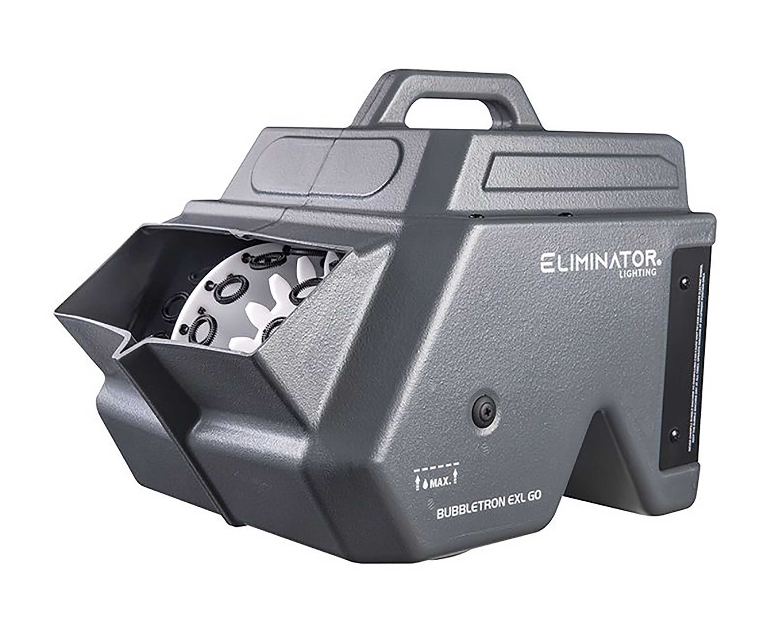 Eliminator Lighting Bubbletron EXL GO, Battery-Powered Light Weight Bubble Machine with Dual Fan System by Eliminator Lighting