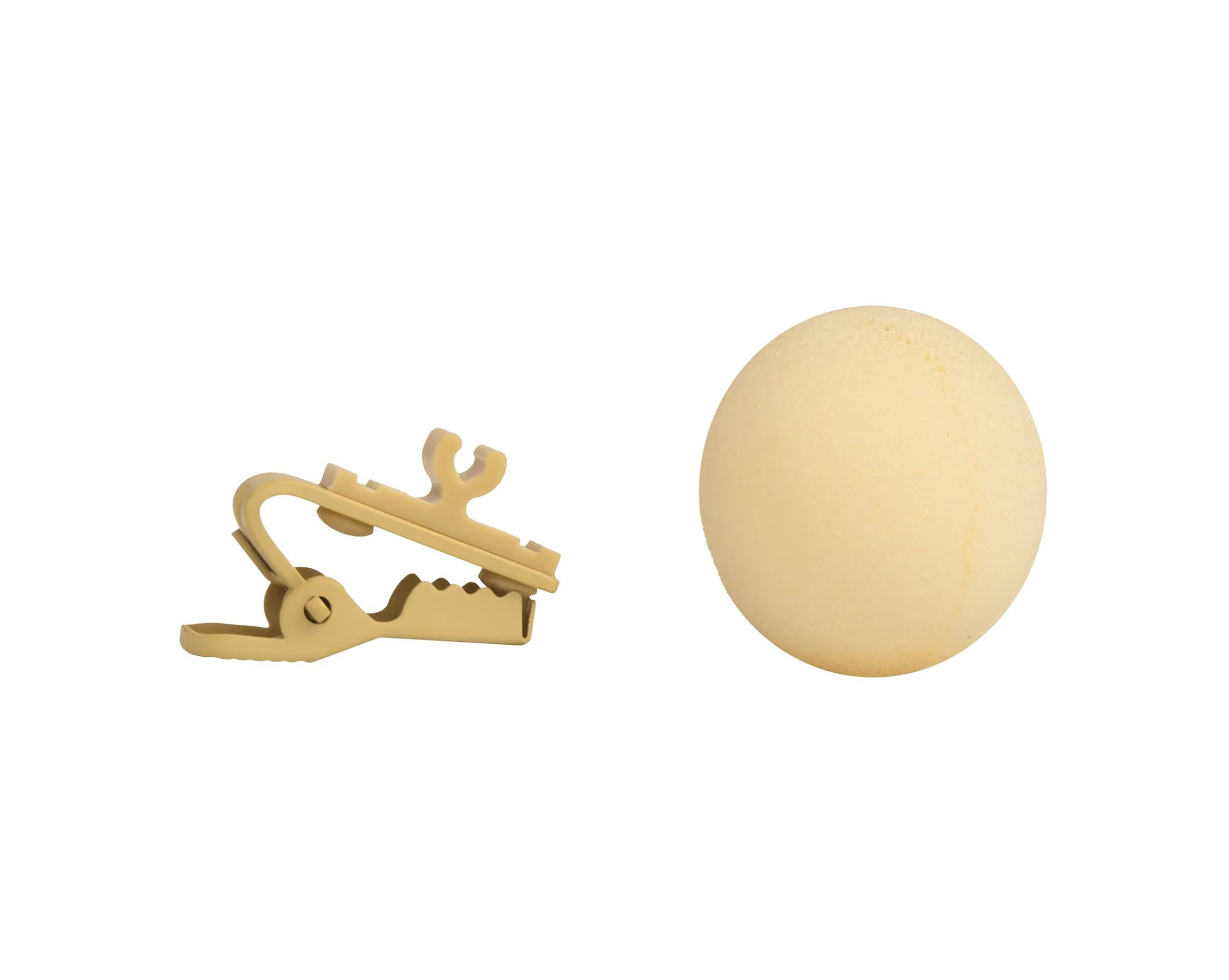 Shure RK304T, Windscreen and Tie Clip Set for SM93 and WL93 Lavalier Microphones - Tan by Shure