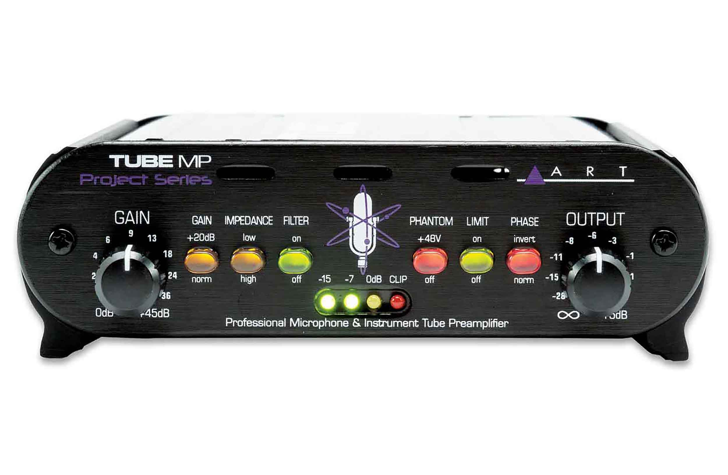 ART Pro Audio Tube MP Project Series Microphone and Instrument Tube Preamplifier by ART