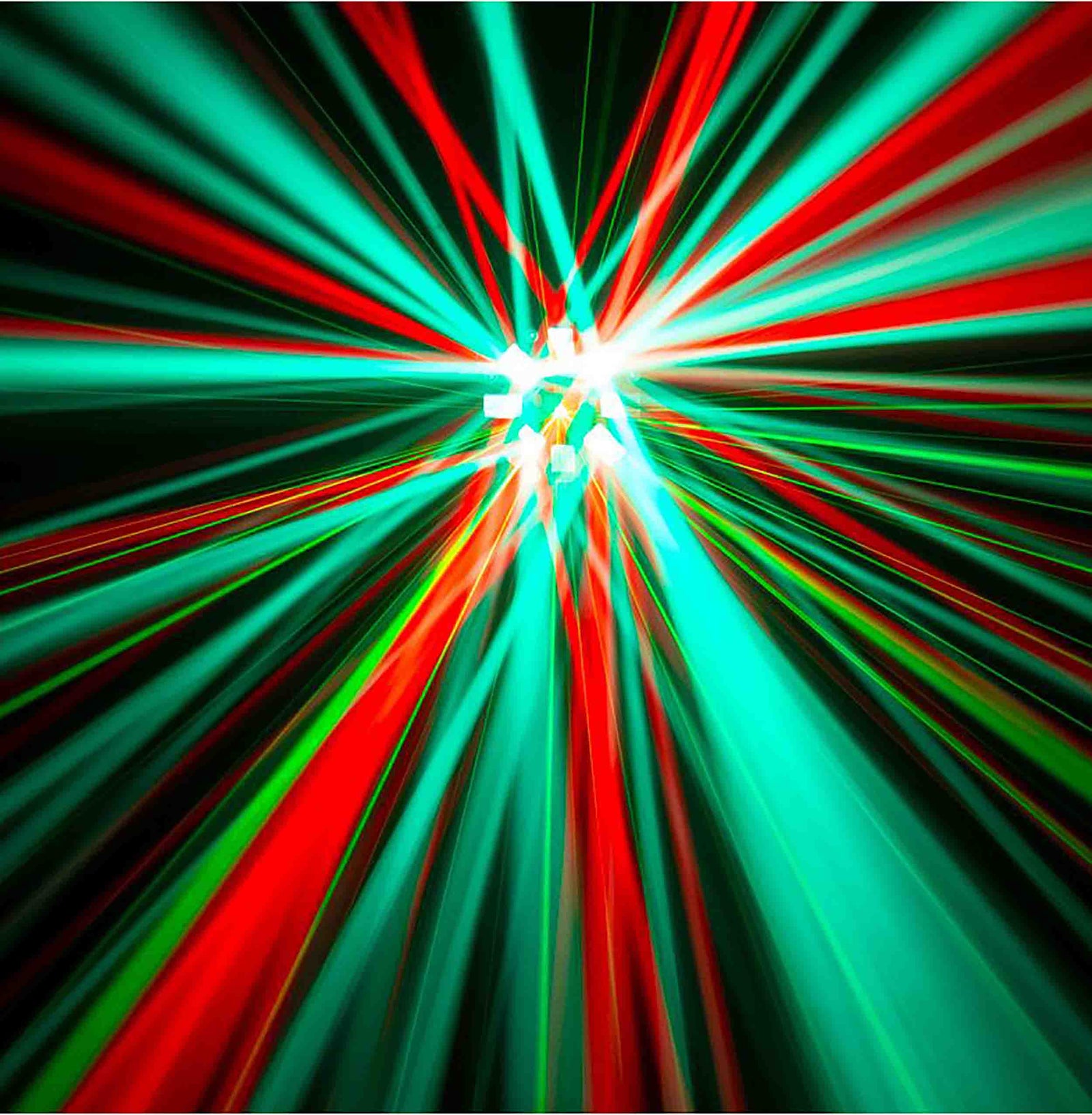 Eliminator Lighting Furious Three RGUV, Party Light with Moonflower, Wash, and Laser Effect by Eliminator Lighting