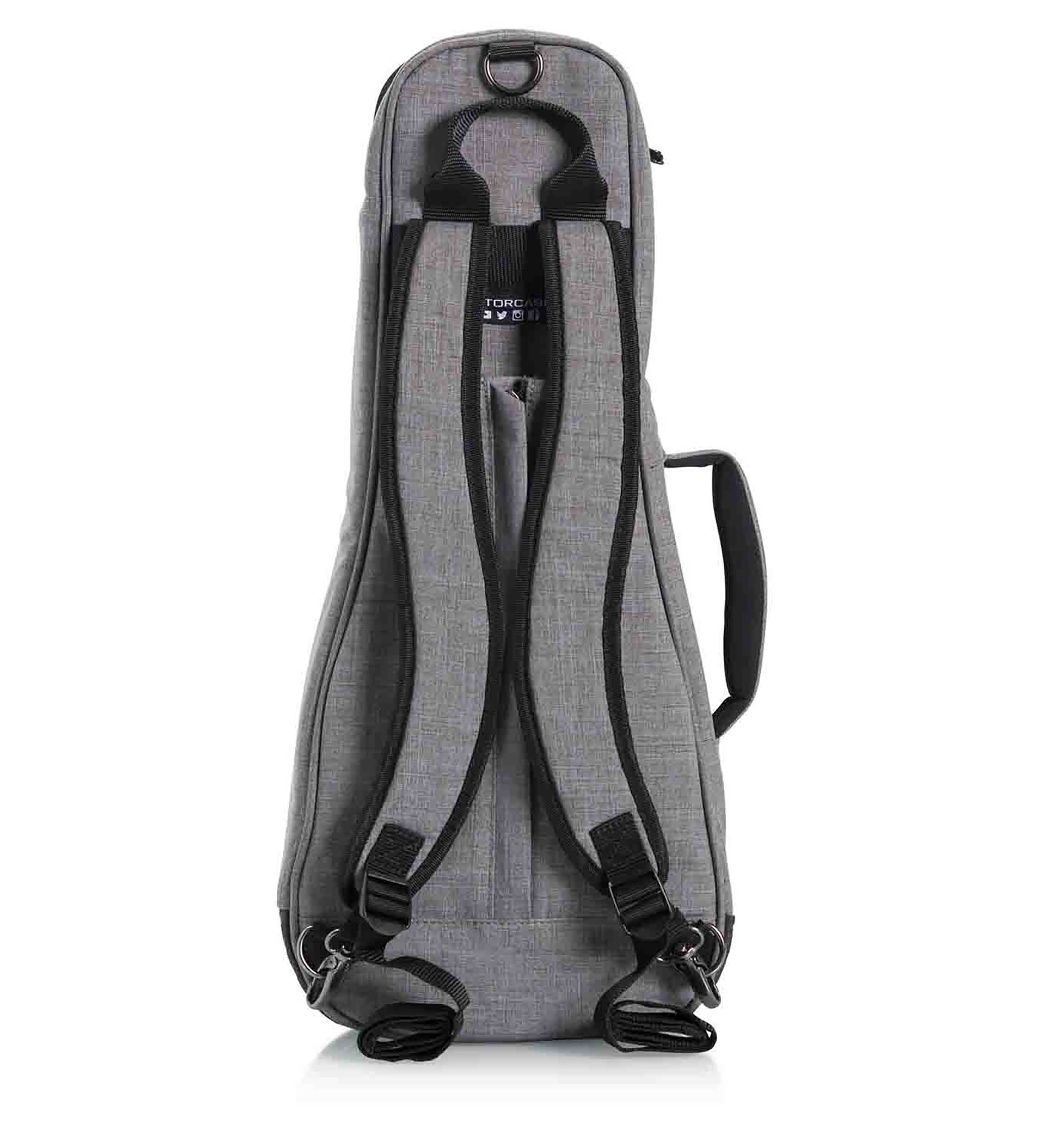 Gator Cases GT-UKE-SOP-GRY Transit Series Bag for Soprano Ukulele - Grey by Gator Cases