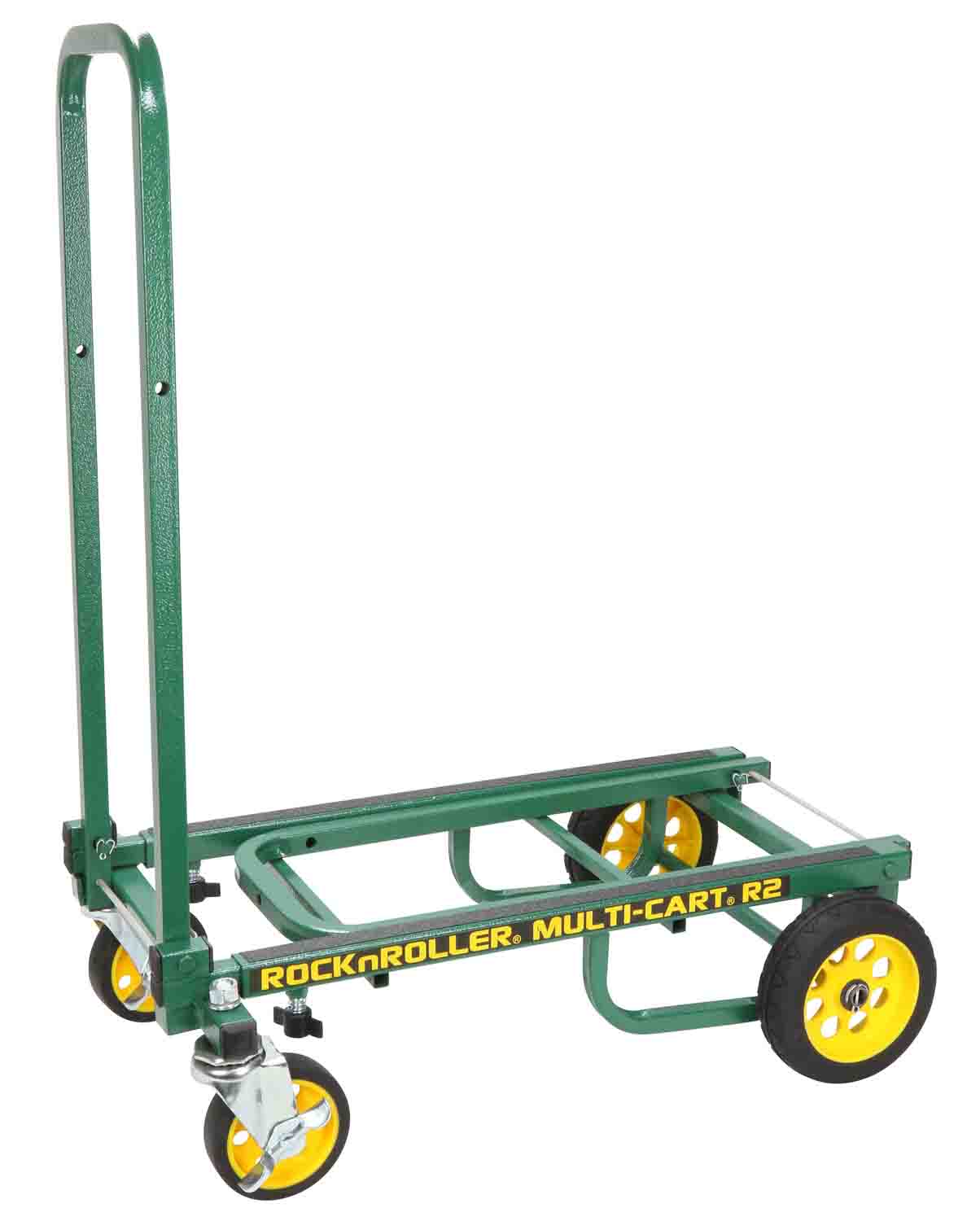 B-Stock Scratch & Dent: Rock N Roller R2RT-GR Micro 8-in-1 Equipment Multi Cart - Green by Rock N Roller