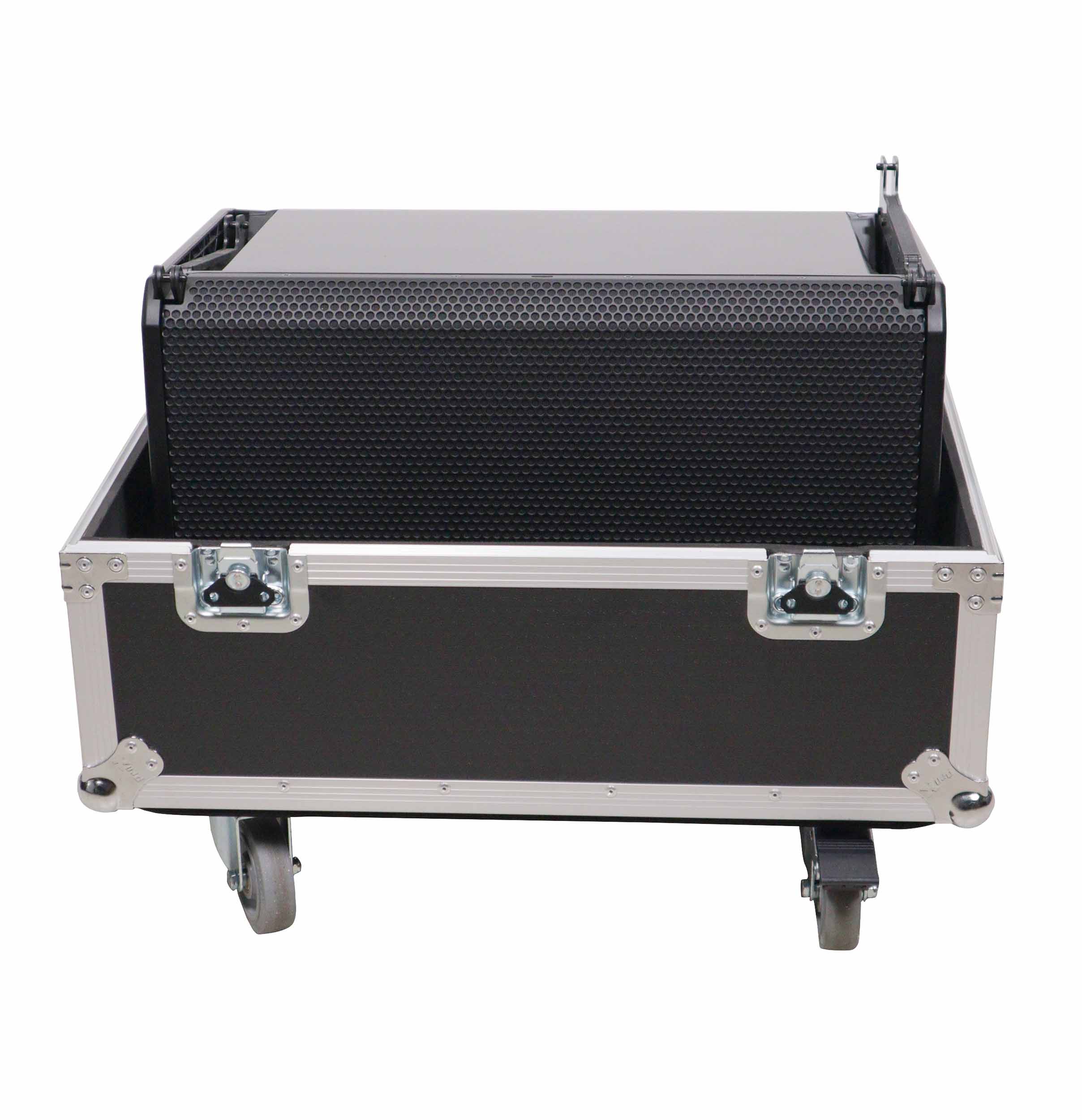 QSC LA112SP302622W, 2-Way 12" Powered Line Array Loudspeaker Package with Flight Case by QSC