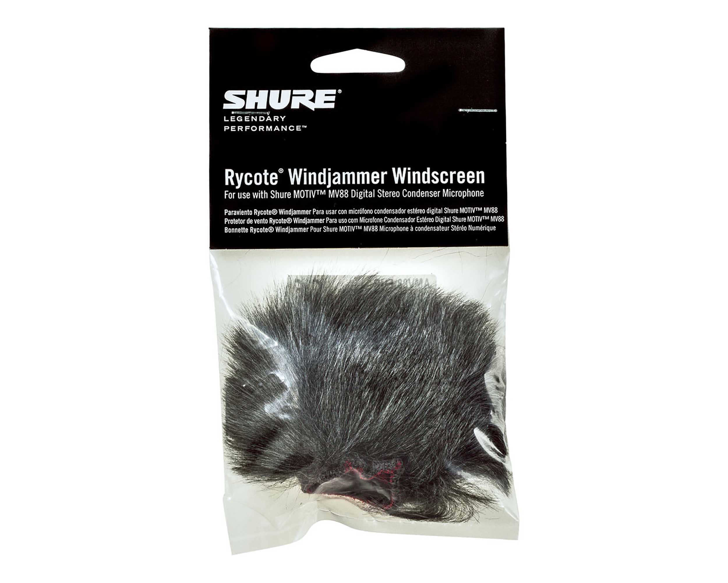 Shure AMV88-FUR, Rycote Windjammer for MV88 and MV88+ Digital Stereo Microphones by Shure
