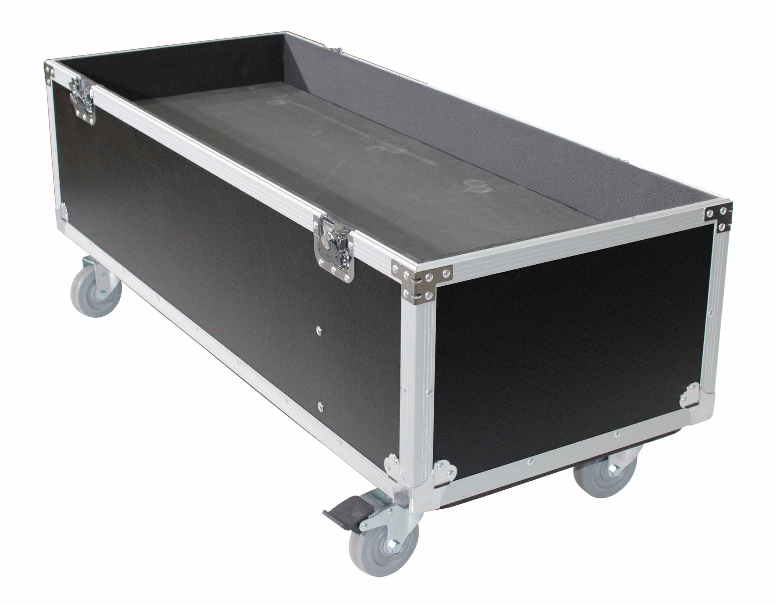 ProX X-EVO1250X2W, ATA Flight Case for 2x RCF EVOX12 or EV Evolve 50 Compact Arrays Fits Two Speakers and Subwoofers by ProX Cases