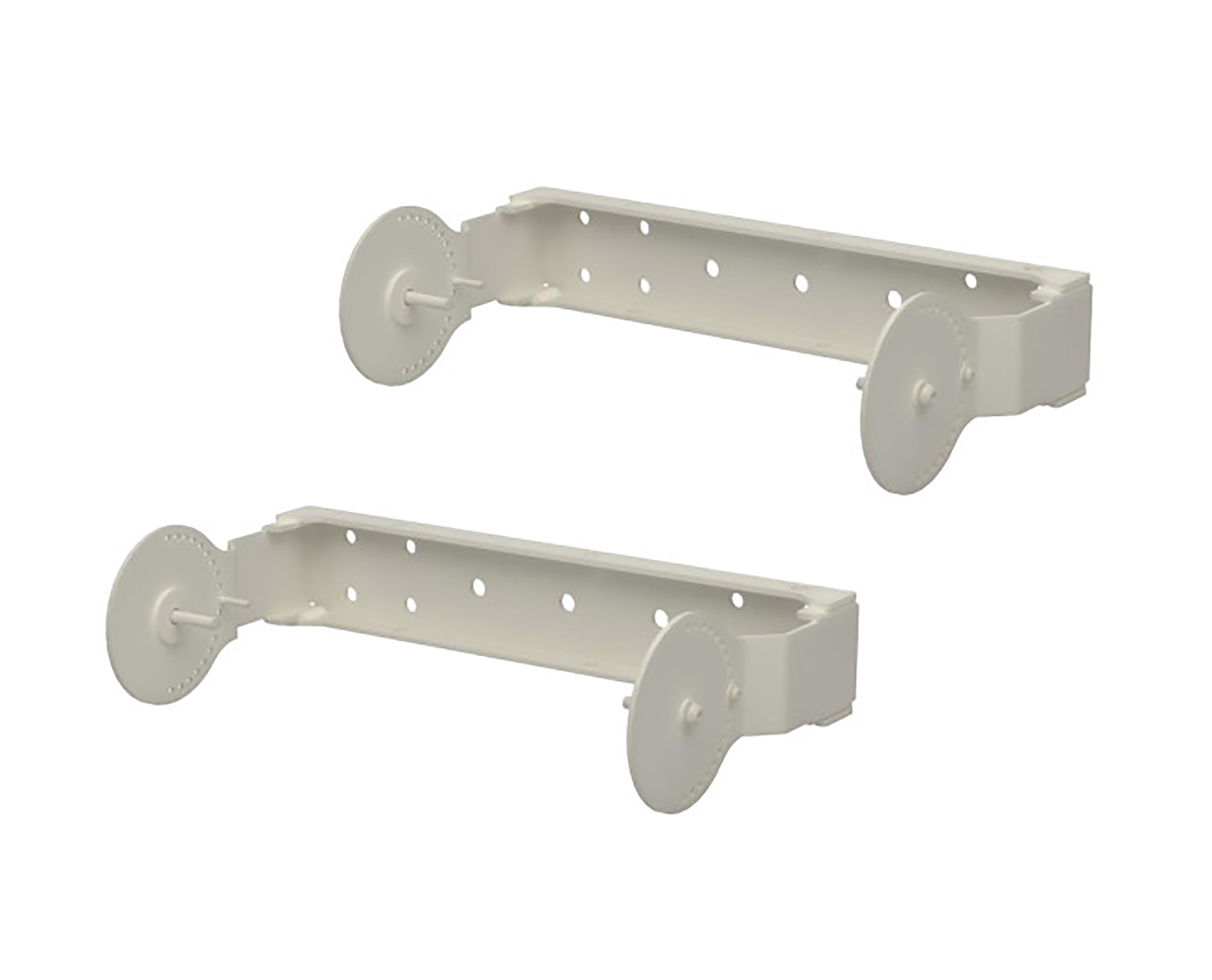 RCF H-BR 005 W, Pair of Brackets for Horizontal Wall Mounting of 6-Inch Compact M 06 Speaker Cabinets - White by RCF