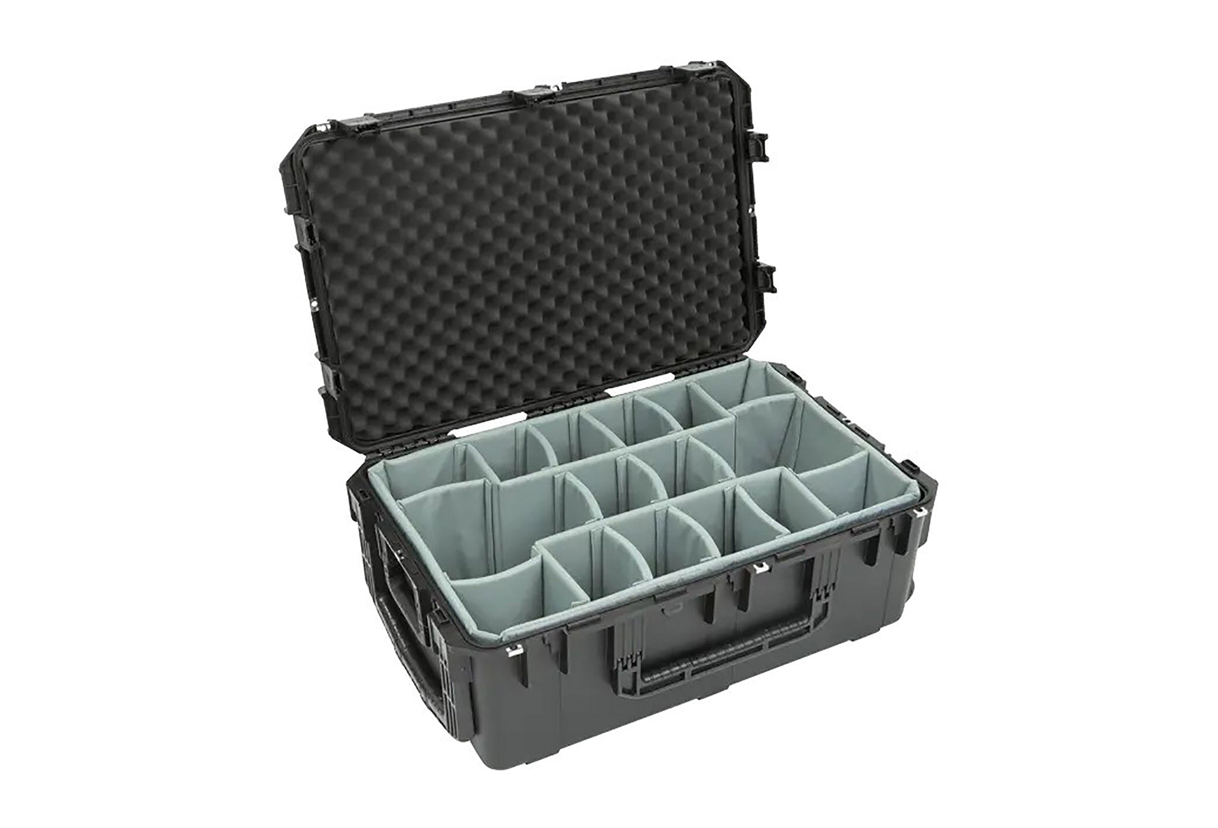 SKB Cases 3i-3019-12DT, iSeries Waterproof Utility Case with Think Tank Dividers - Black by SKB Cases