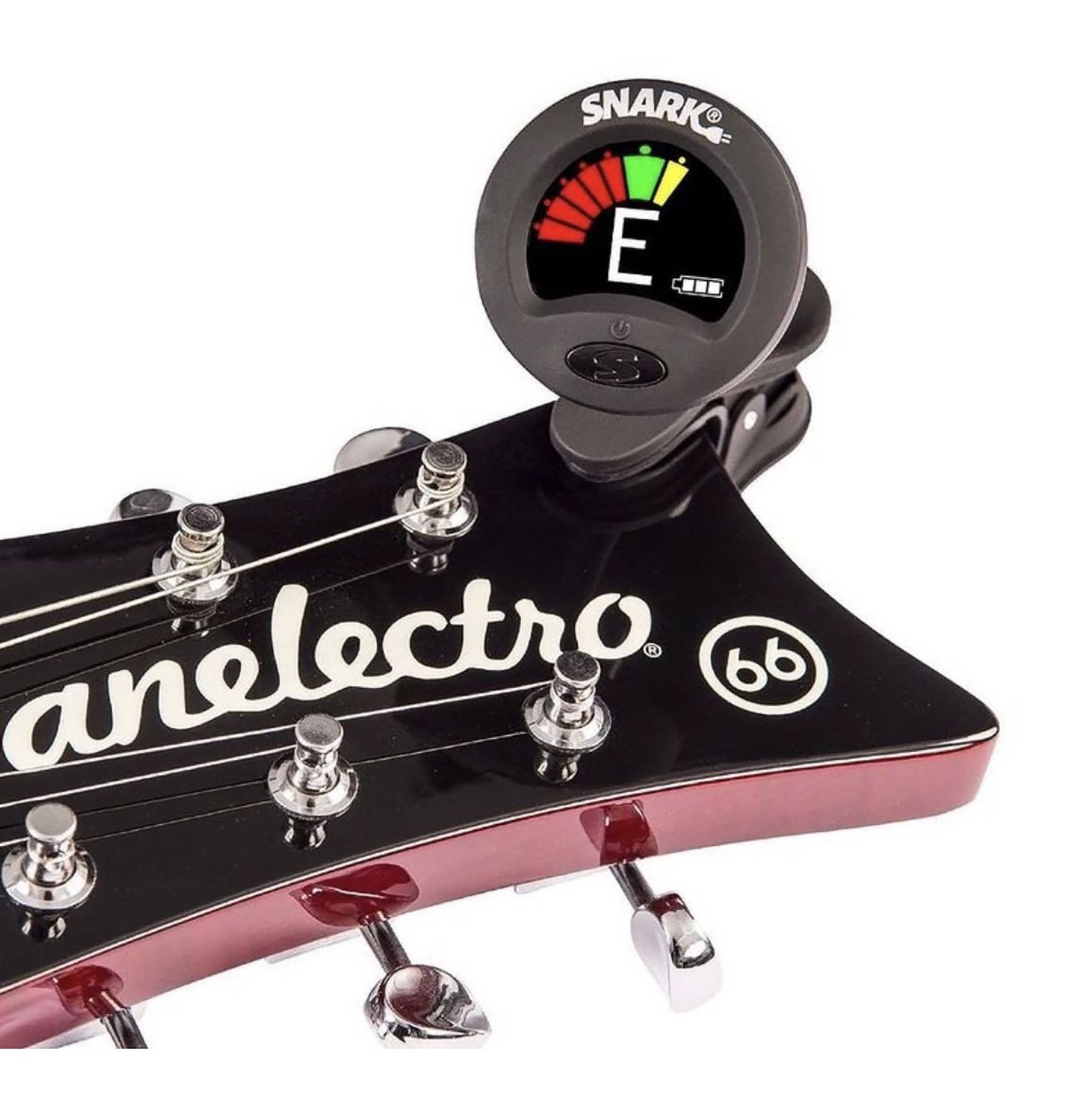 Snark SN-RE, Rechargeable Clip-On Chromatic Tuner - Black by Snark