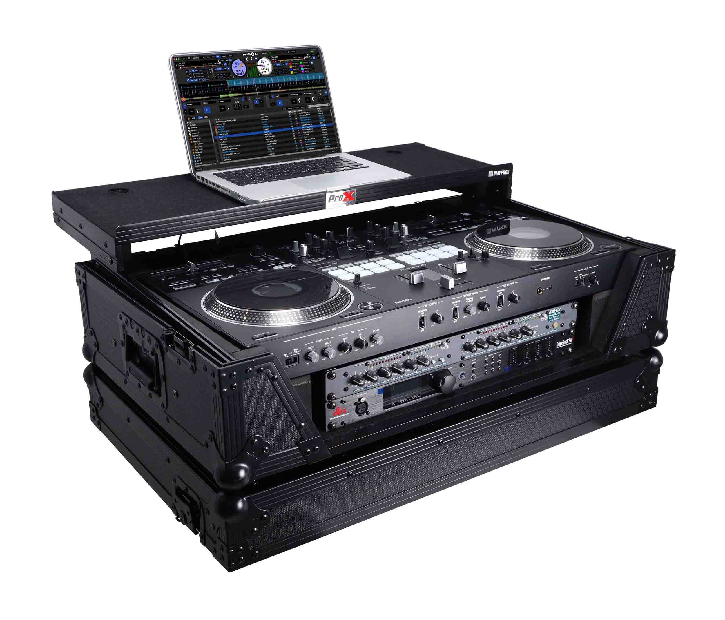 PROX XS-REV71K2U WLTBL LED DJ Flight Case for Pioneer DDJ-REV7 DDJ-1000 SRT DJ Controller by ProX Cases