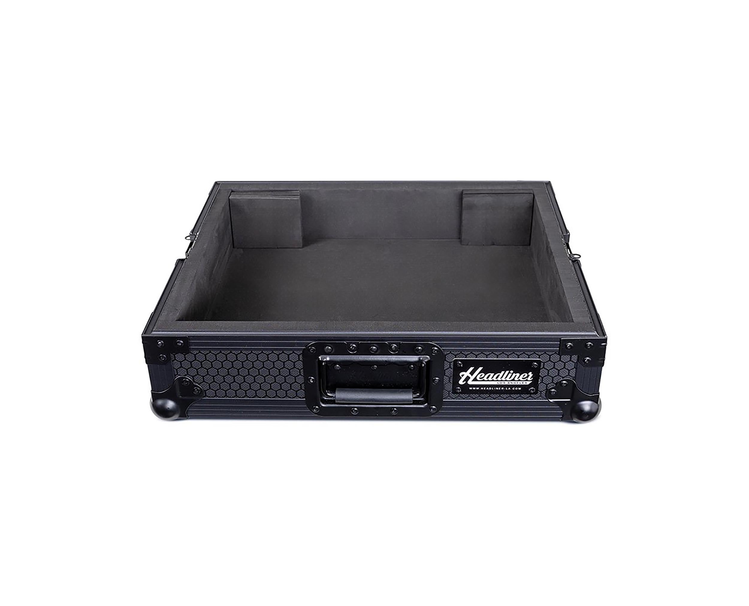 Headliner HL10205, Pitch Black Turntable Flight Case by Headliner