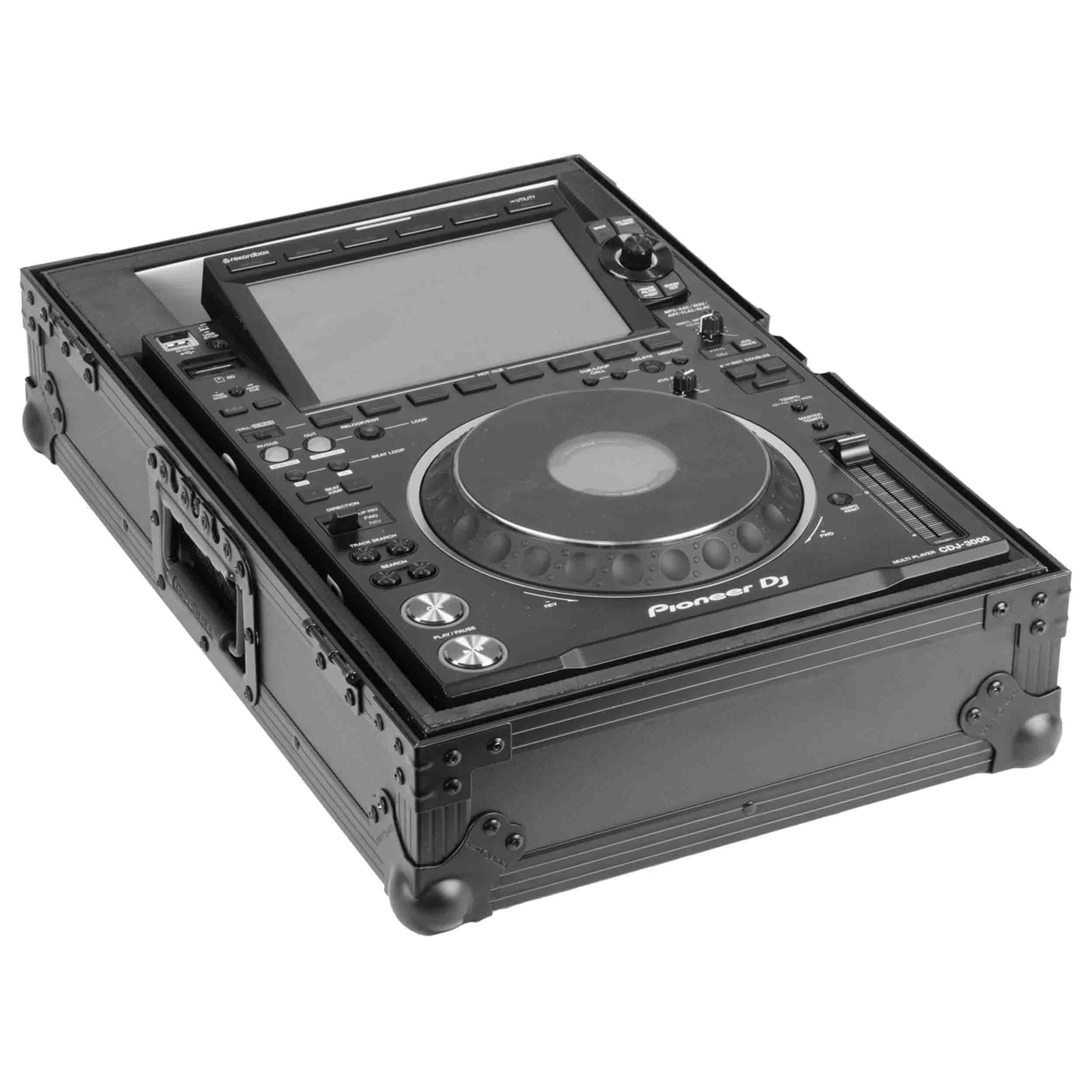 Odyssey FFXCDJ3000BL, Flight FX Case for LED Black Label Pioneer DJ CDJ-3000 Multi Player by Odyssey