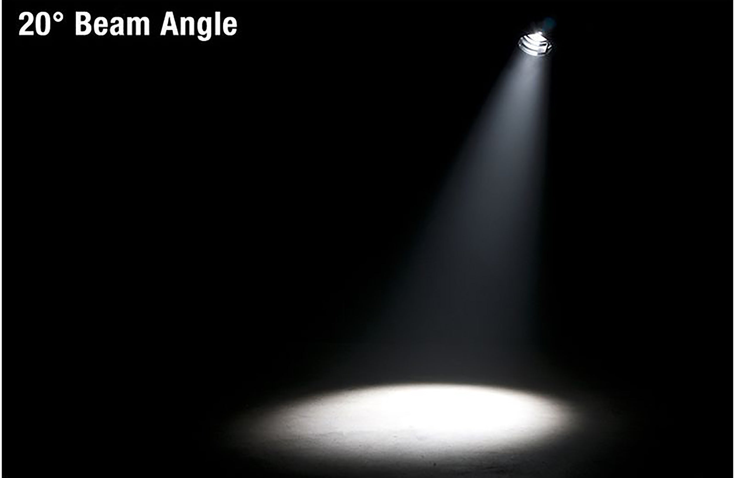 ADJ Par Z100 5K2, 100-Watt Warm White LED Stage 5700K - Black by ADJ