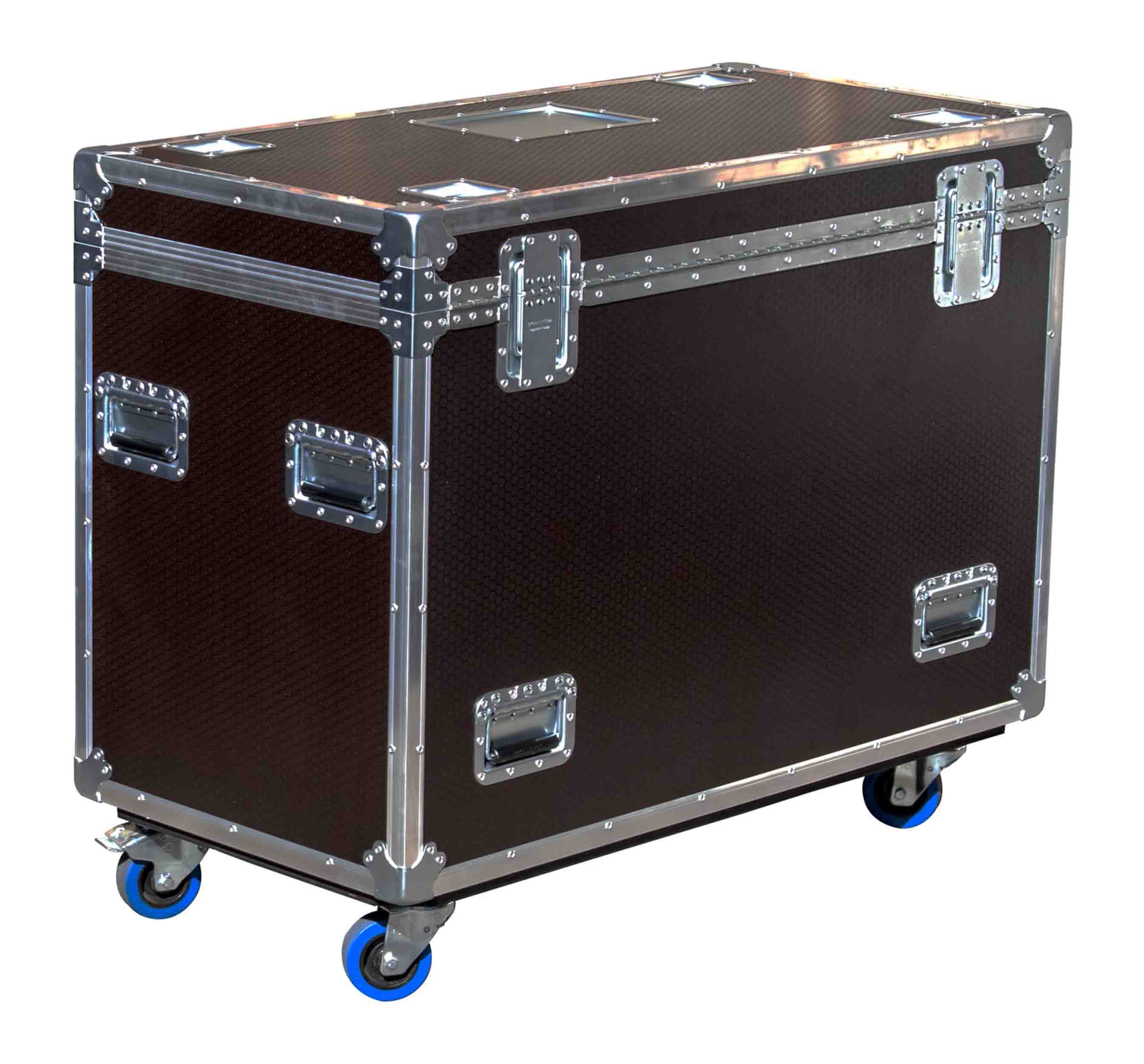 Odyssey OPT452236WBRN, Professional Brown Hex Board Utility Tour Trunk Case with Caster Wheels by Odyssey