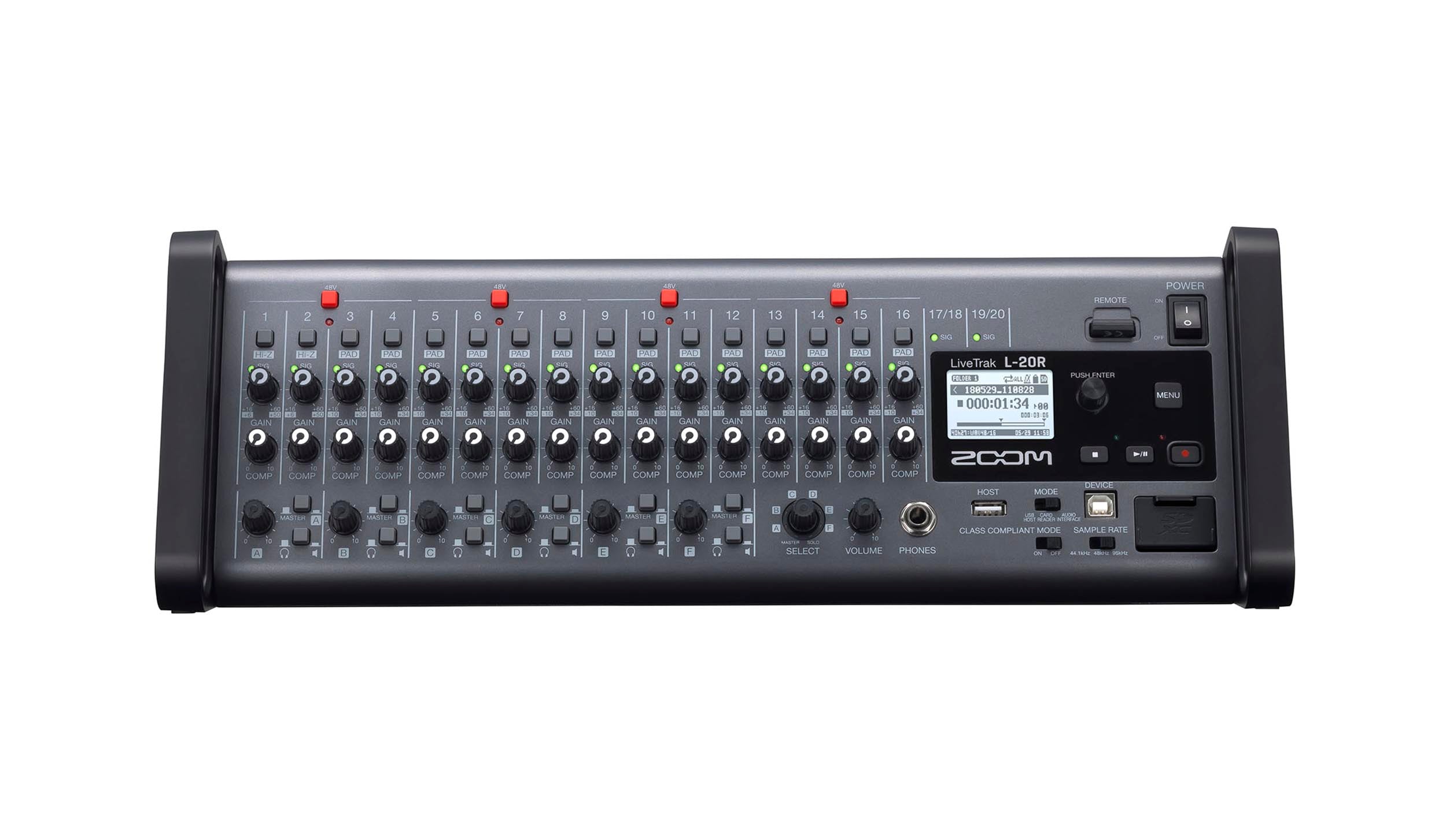 Open Box: Zoom LIVETRAK L-20R Remote Digital Mixer and Recorder by Zoom