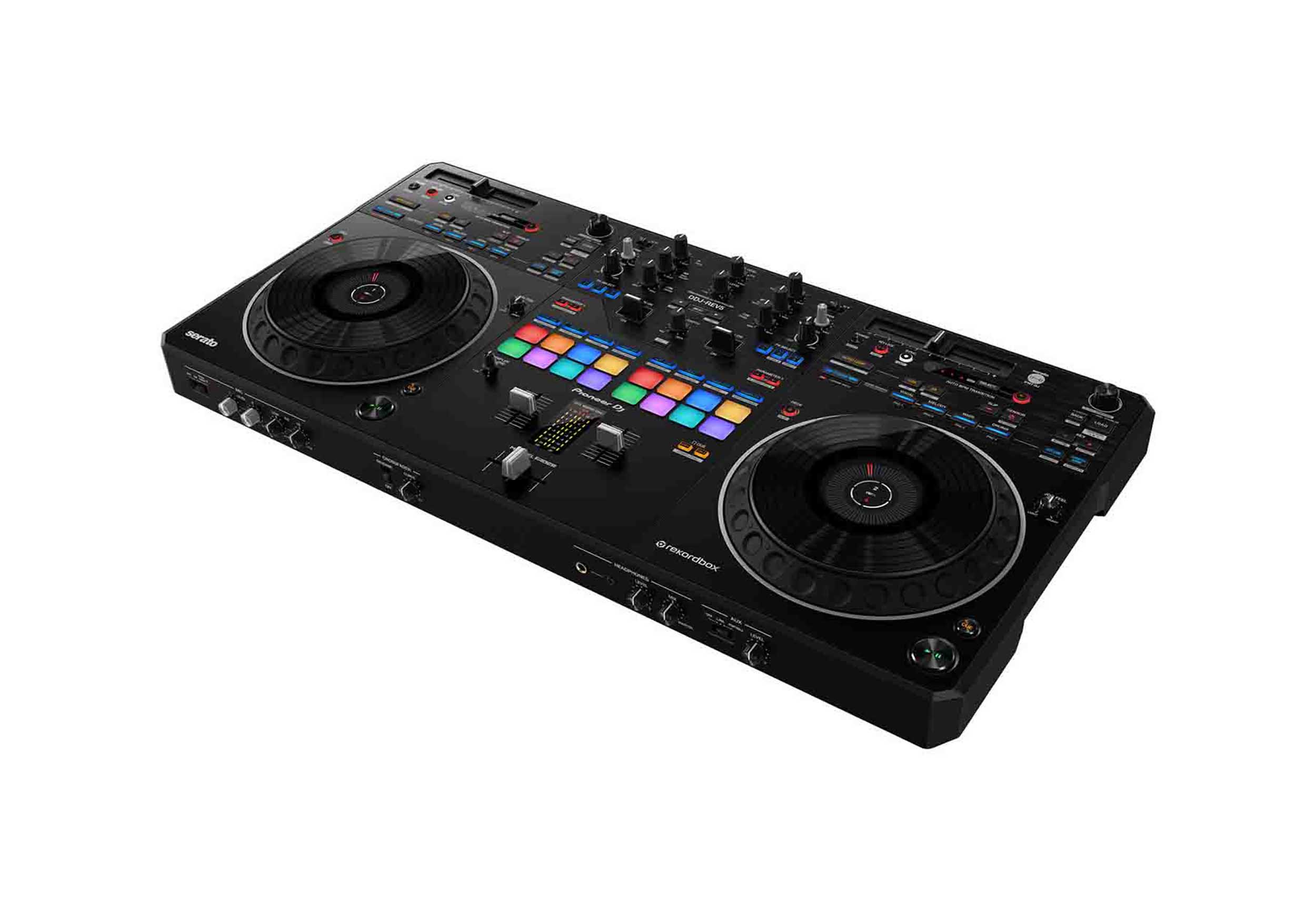 Pioneer DDJ REV5, 2 Channel DJ Controller Package with ProX Flight Case by Pioneer DJ