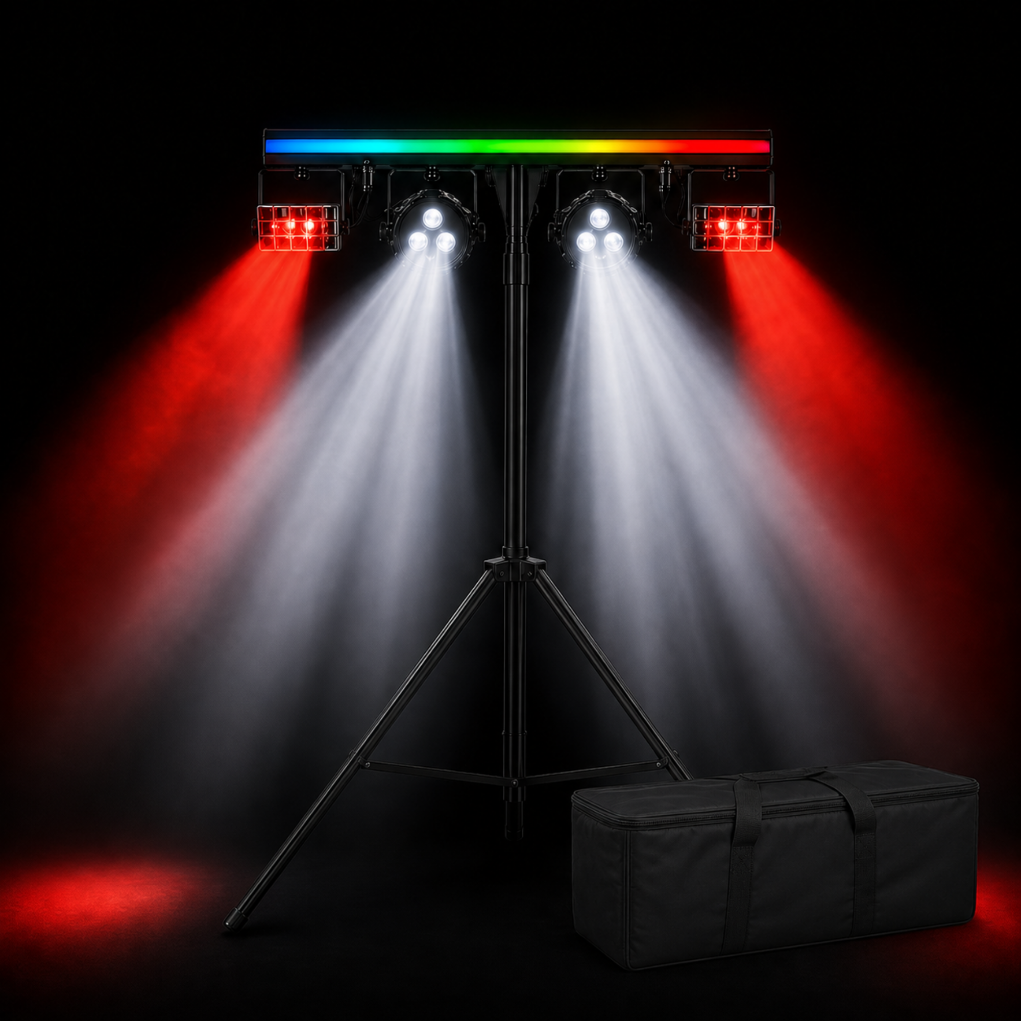 Chauvet DJ GIGBAR3ILS 3-in-1 LED Wireless FX Lighting System + Tripod and Bag by Chauvet DJ