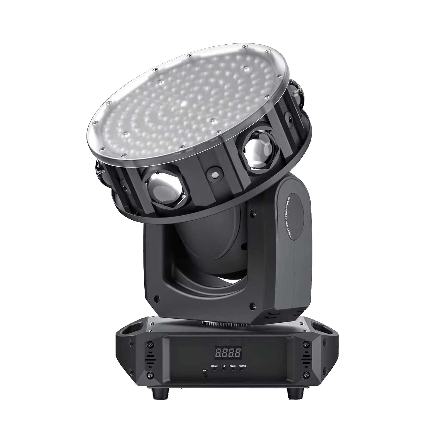 Bauer Lighting B-1977 Tail Spin LED Moving Head Effect Light by Hollywood DJ