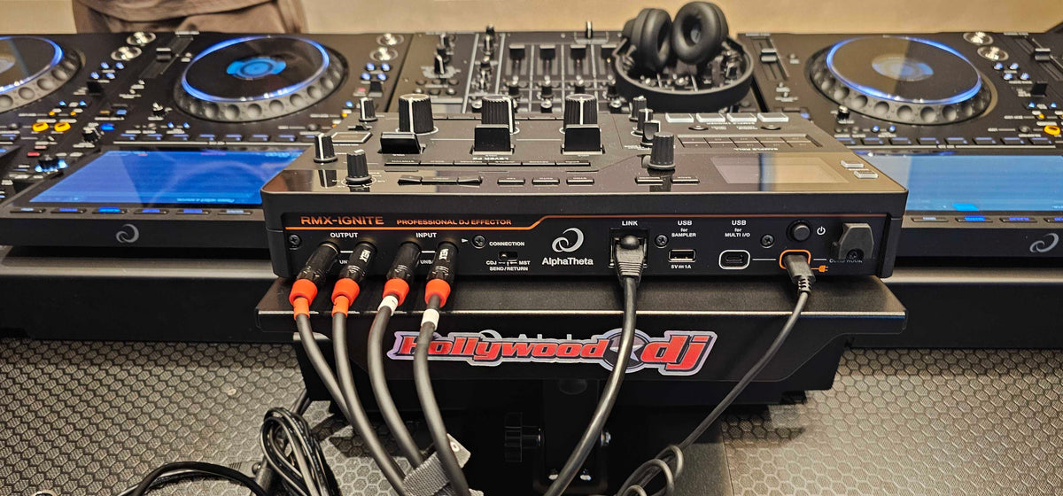 Alpha Theta RMX-IGNITE DJ Effector Remix Station and Sampler