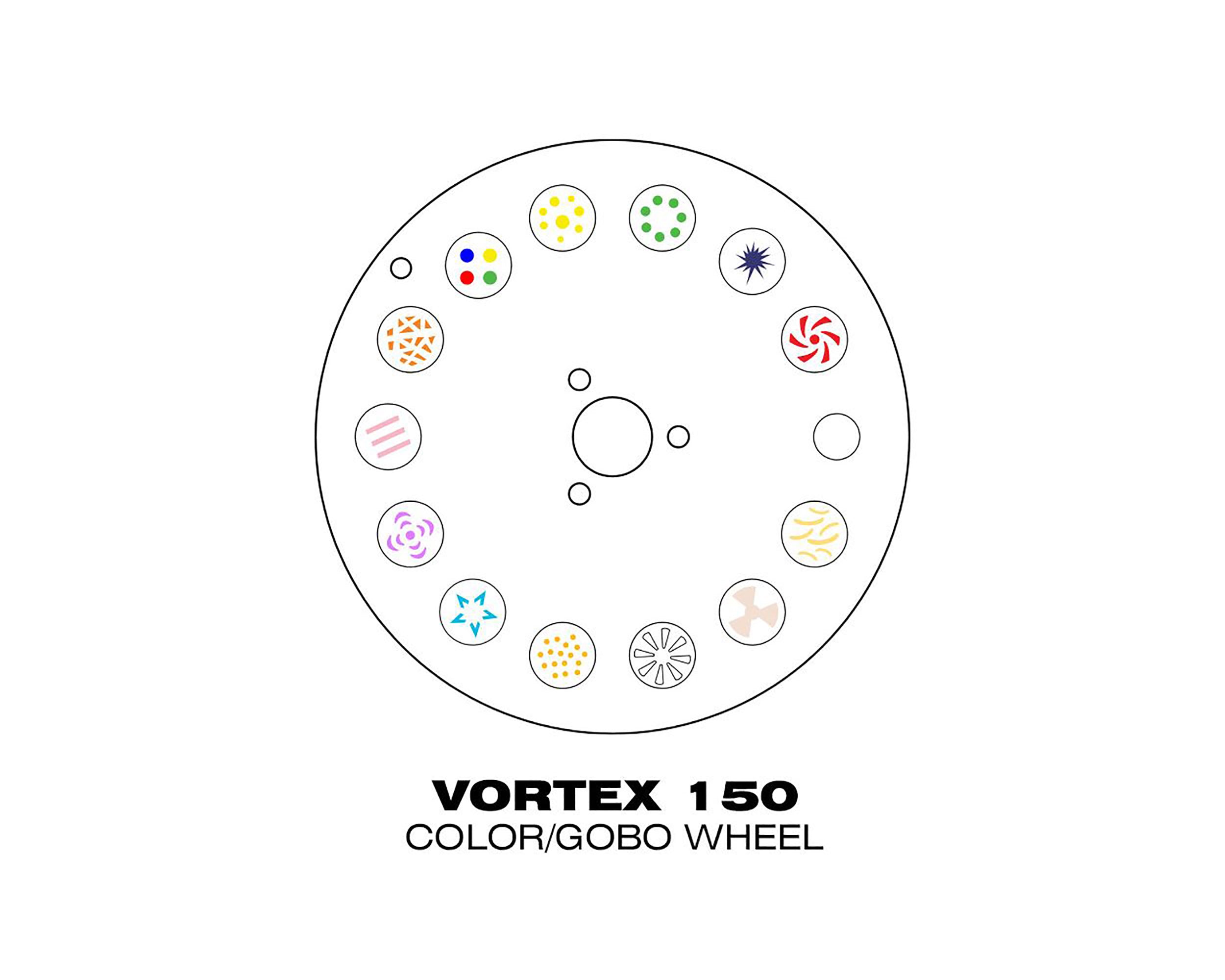 Eliminator Lighting Vortex 150, LED Moonflower Effect with Barrel Mirror Scanner - 150 Watt by Eliminator Lighting