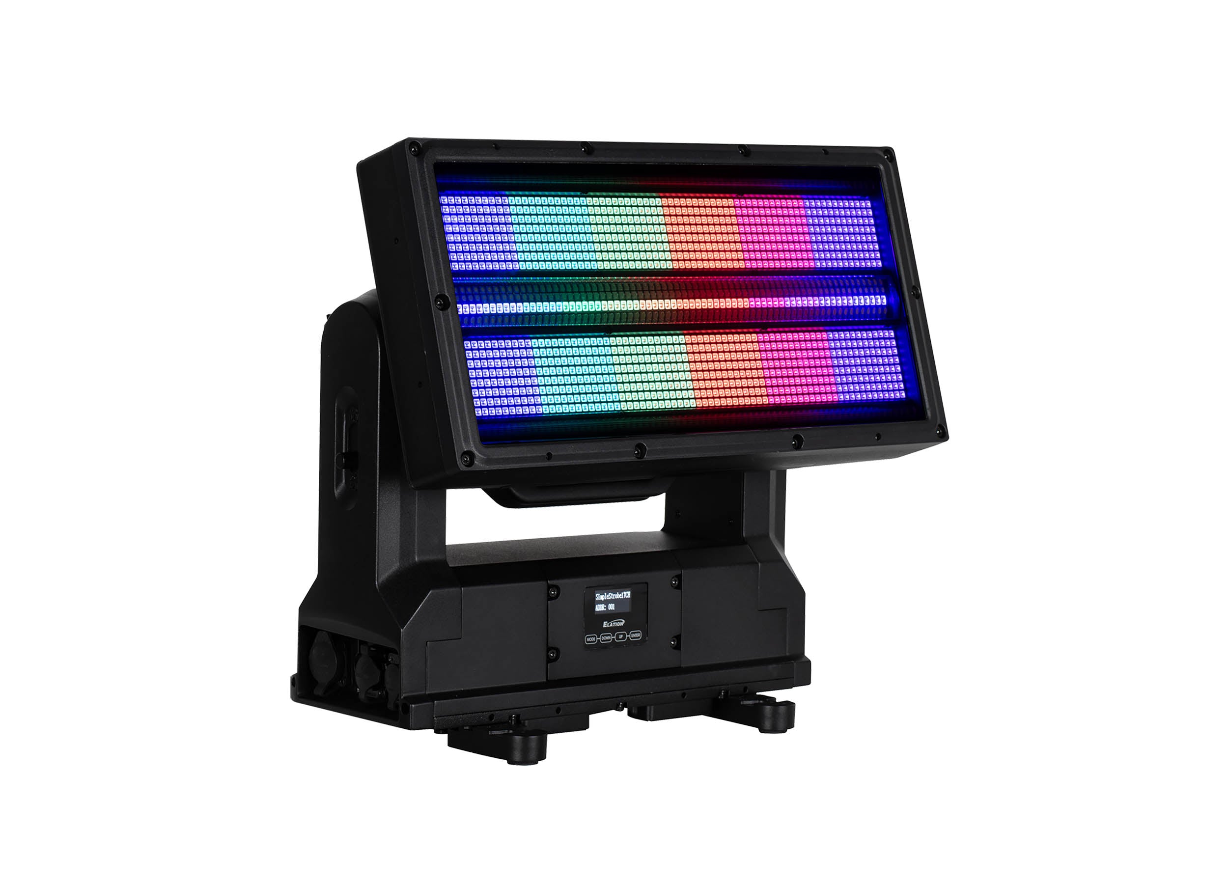 Elation PULSE PANEL FX, IP65 Strobe Panel with Tilt and Endless Pan/Spin by Elation