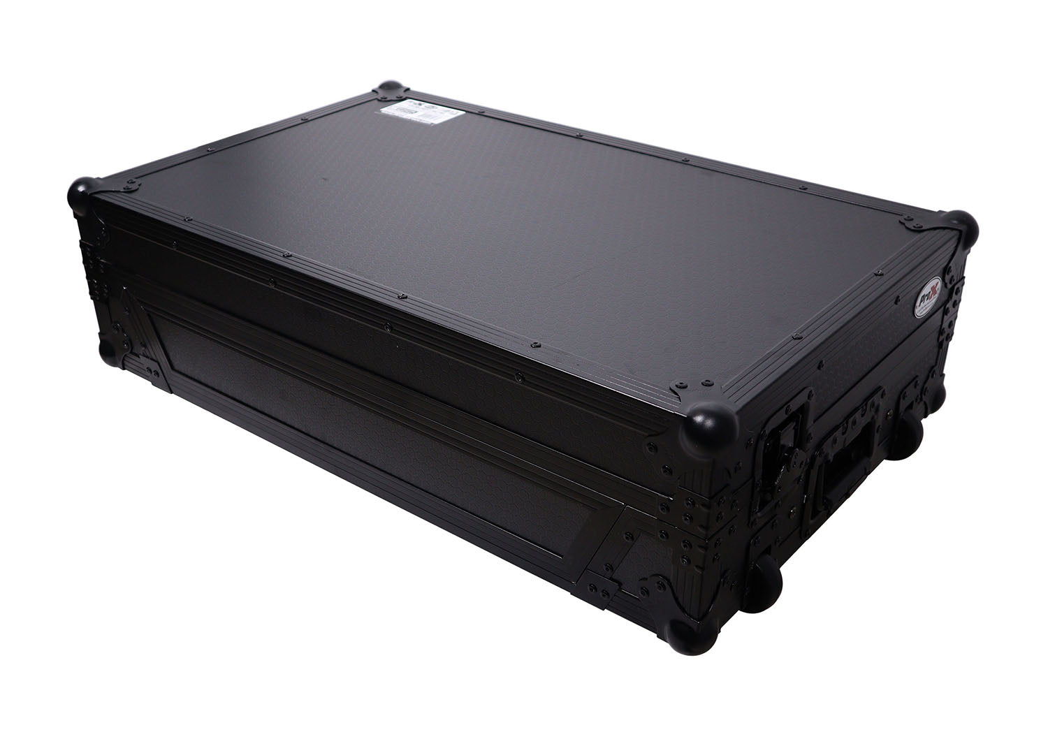 B-Stock: ProX XS-DDJFLX10WLTBLLED ATA Flight Style Road Case For Pioneer DDJ-FLX10 DJ Controller with Laptop Shelf 1U Rack Space Wheels and LED - Black by ProX Cases